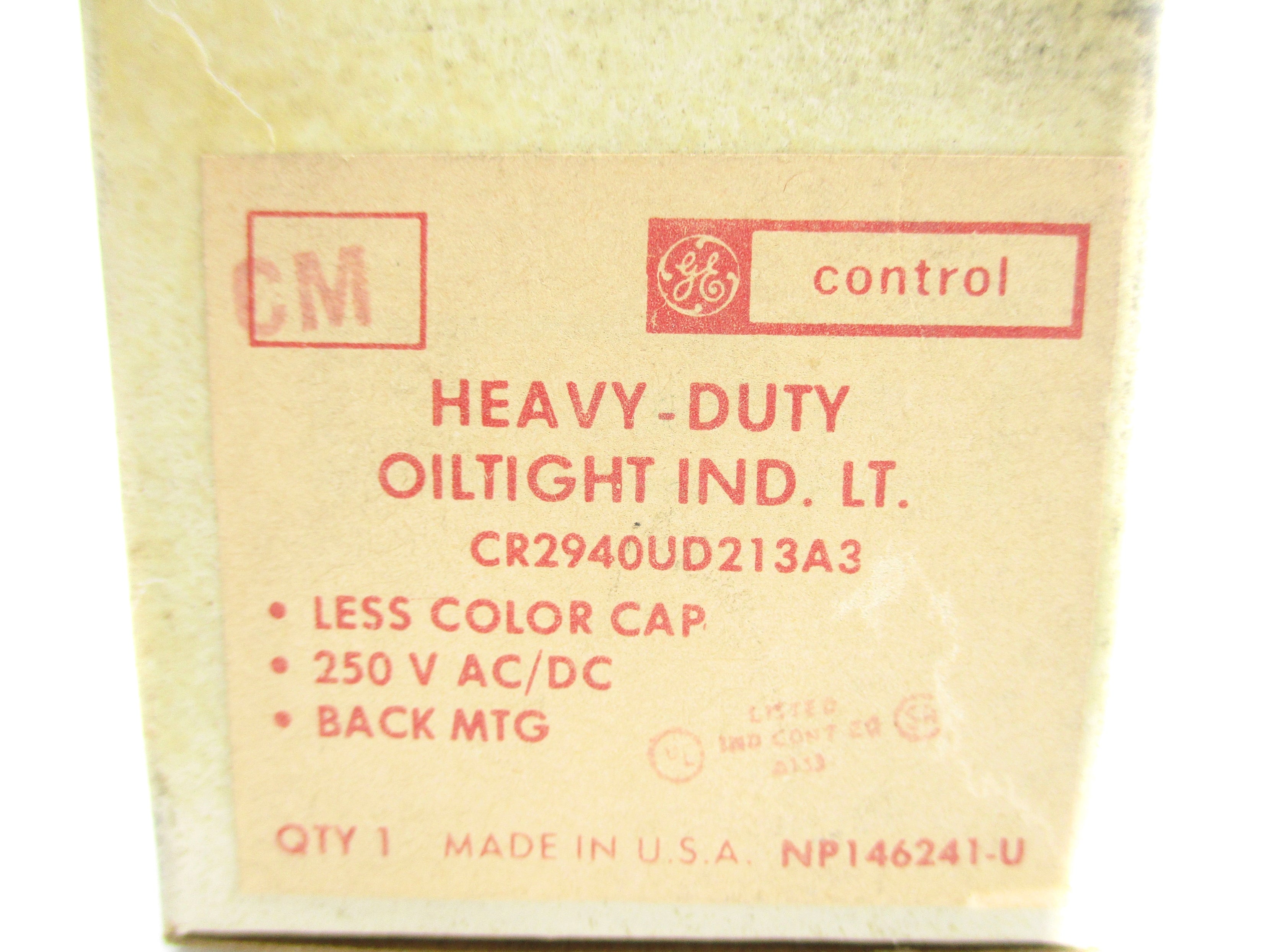 GENERAL ELECTRIC CR2940UD213A3 NSMP