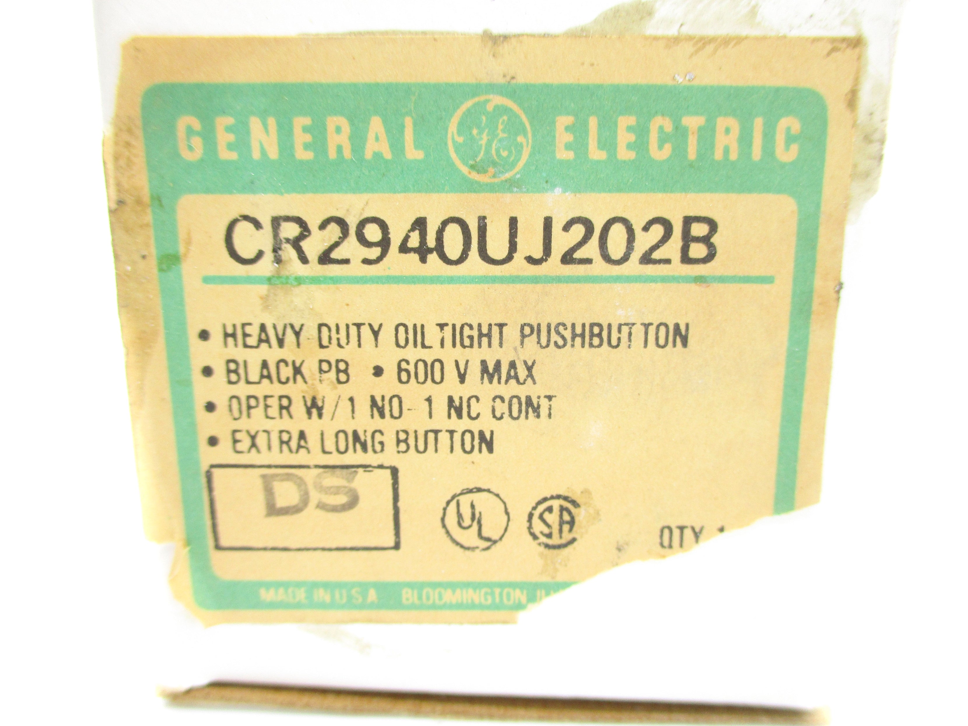 GENERAL ELECTRIC CR2940UJ202B NSMP
