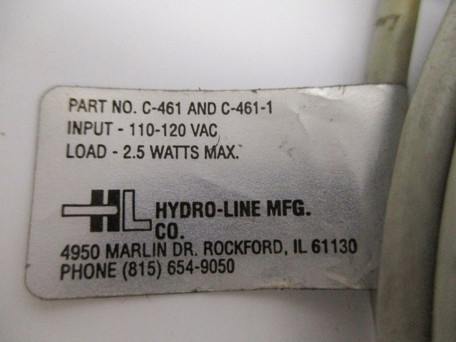 HYDRO-LINE C-461 C461-1 UNMP