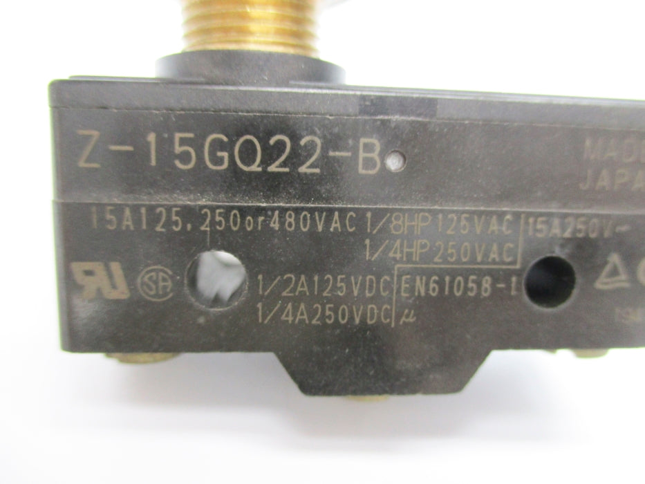 OMRON Z-15GQ22-B 480VAC 15A UNMP