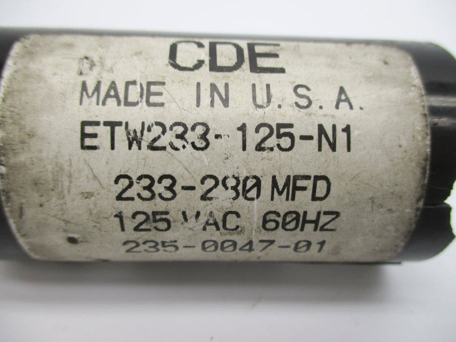CDE ETW233-125-N1 (AS PICTURED) UNMP