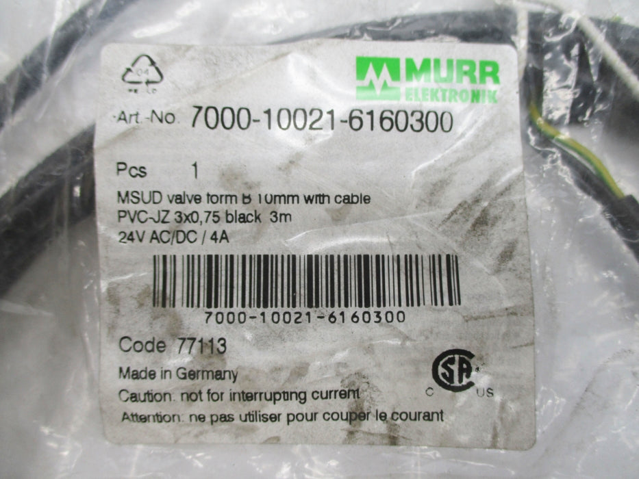 MURR ELEKTRONIK 7000-10021-6160300 NSMP