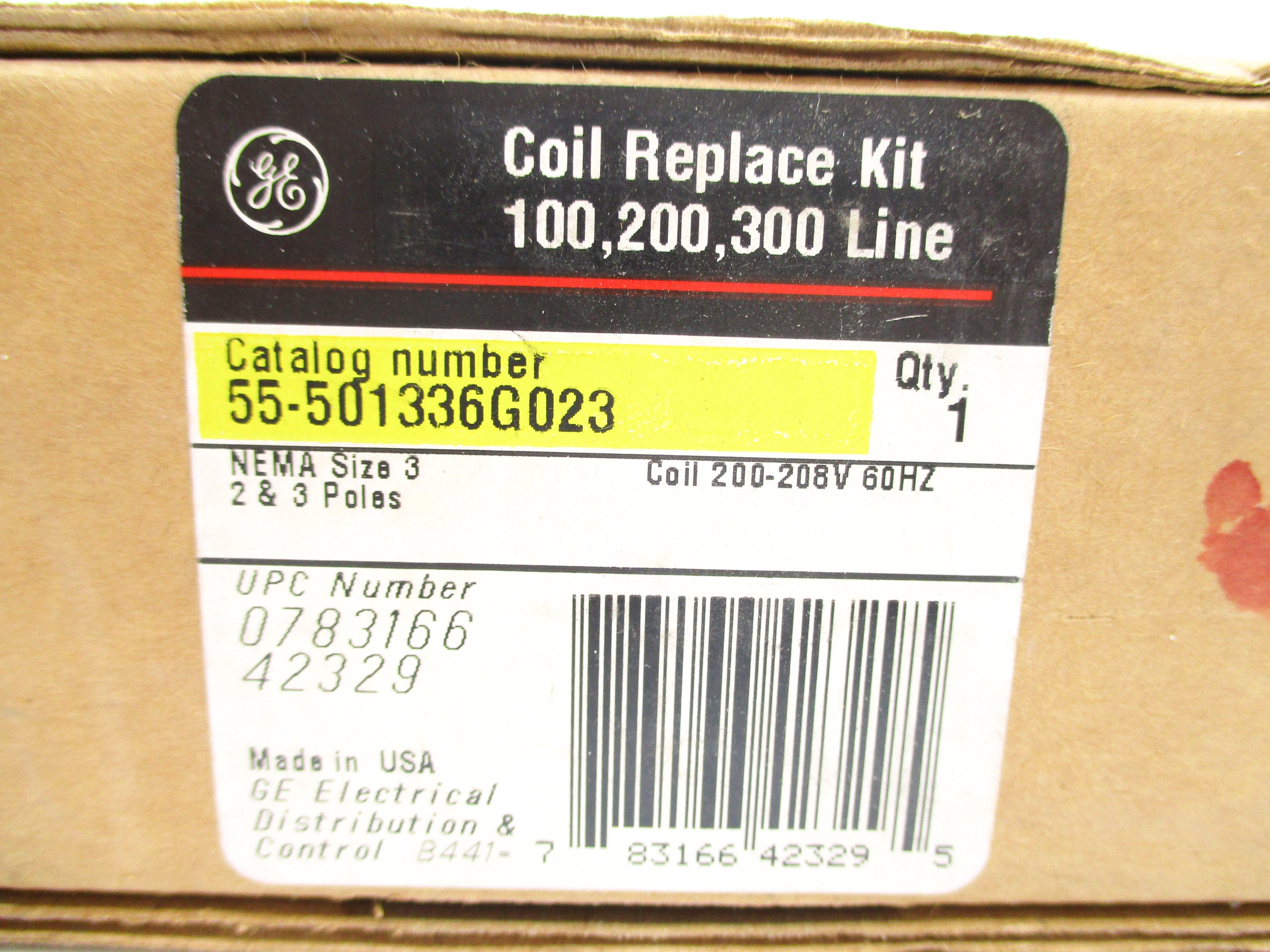 GENERAL ELECTRIC 55-501336G023 200-208V NSMP