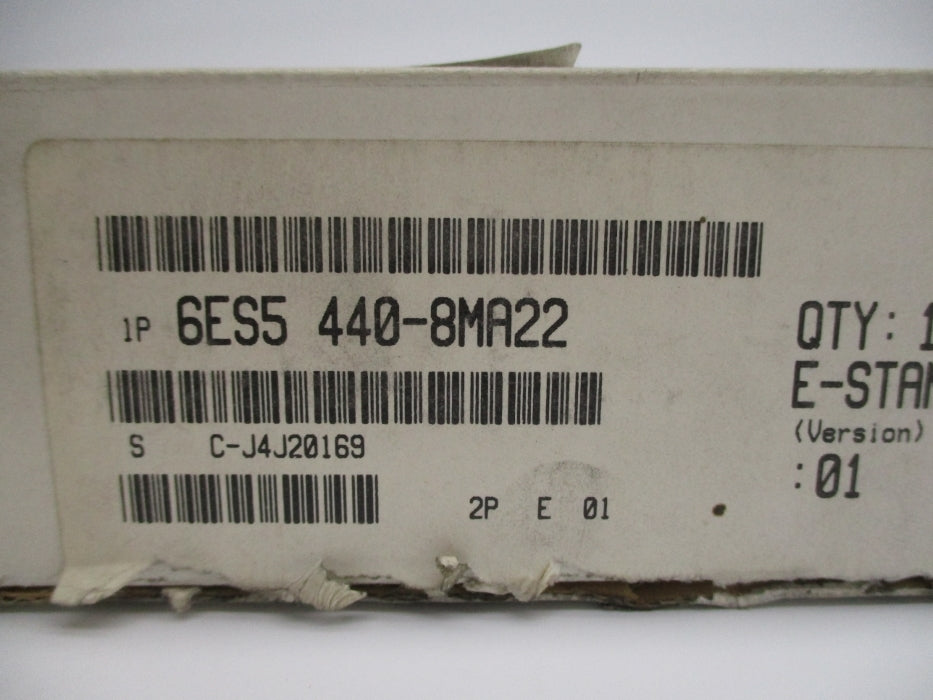 SIEMENS 6ES5440-8MA22 NSMP