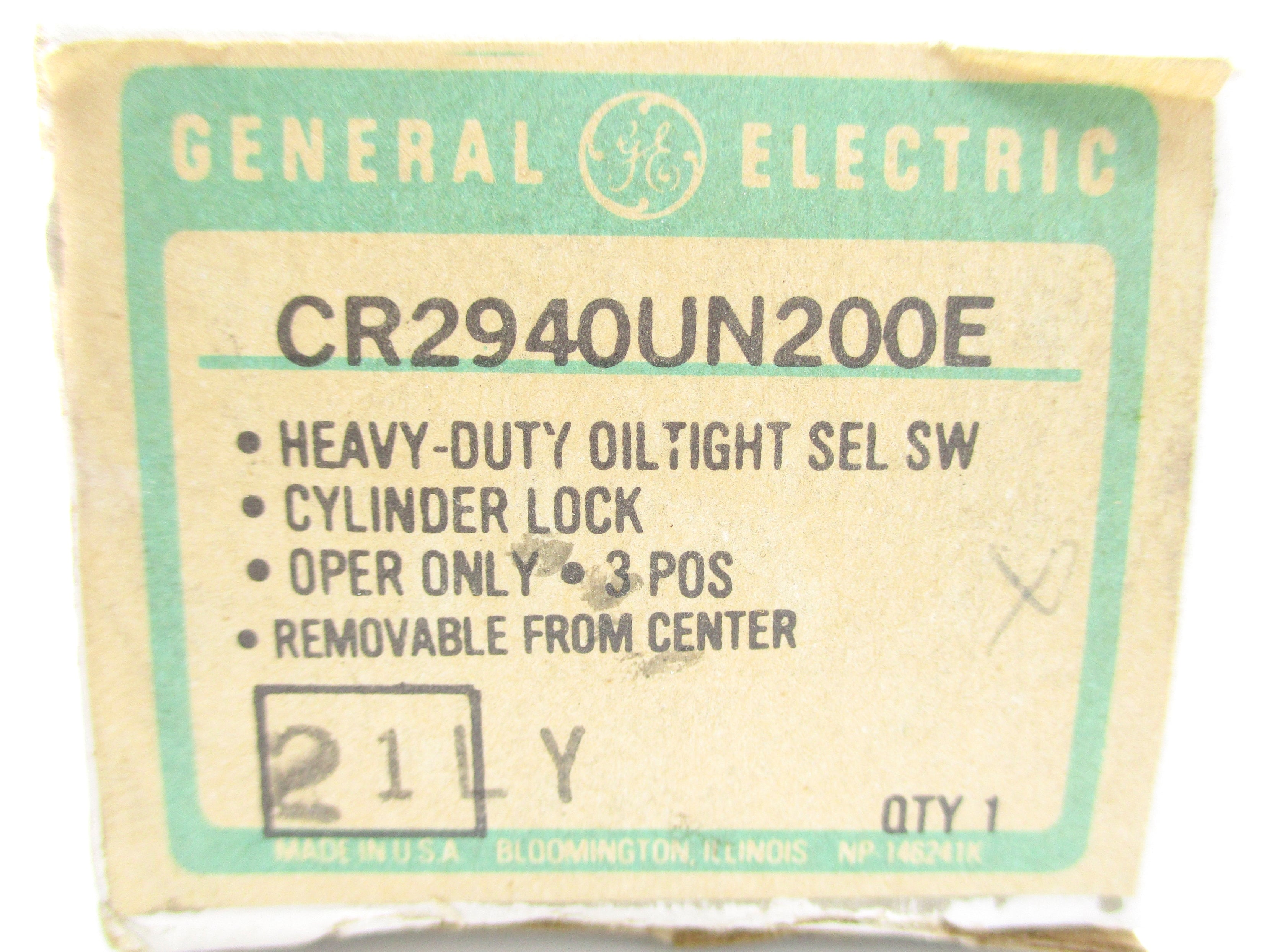 GENERAL ELECTRIC CR2940UN200E NSMP