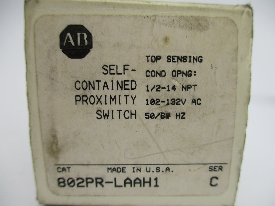 ALLEN BRADLEY 802PR-LAAH1 SER. C (WH) NSMP