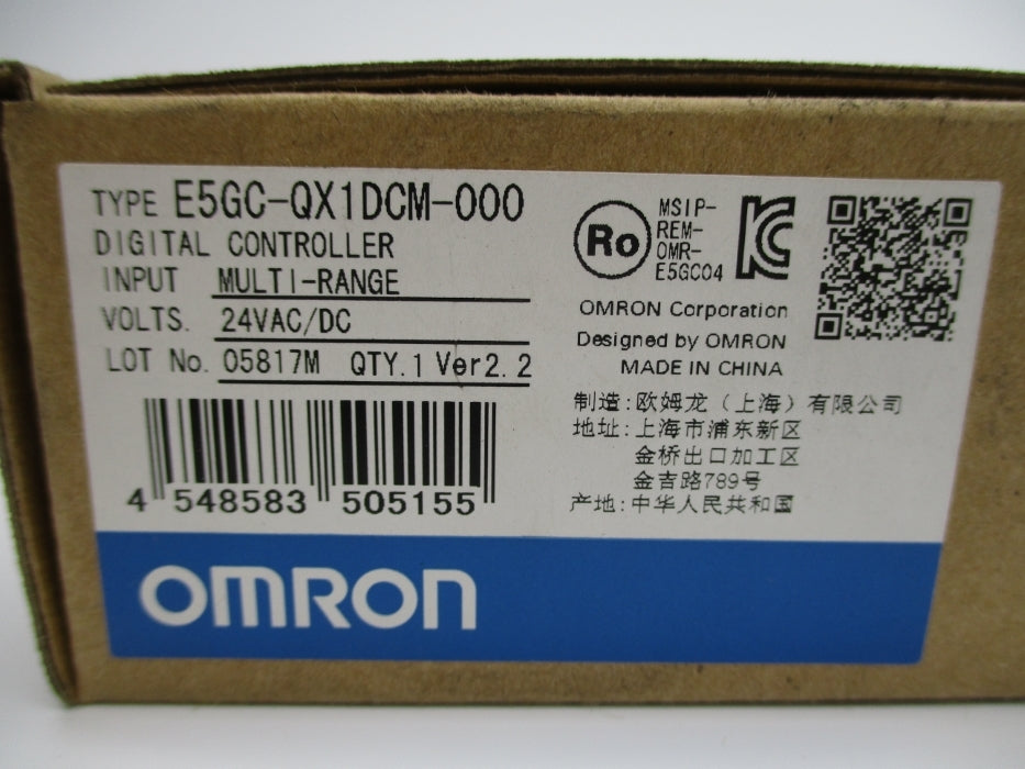 OMRON E5GC-QX1DCM-000 NSMP