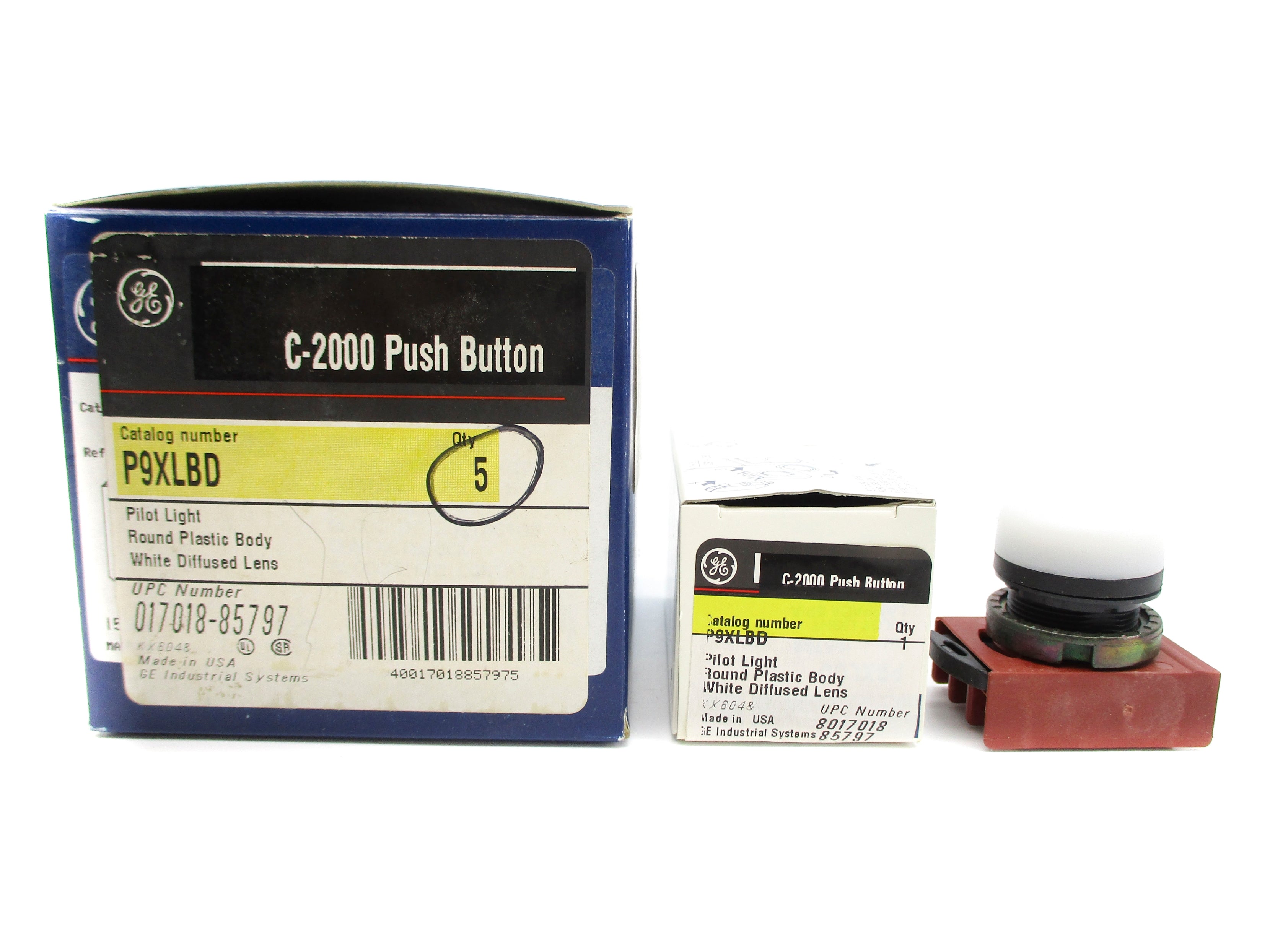 GENERAL ELECTRIC P9XLBD (PKG OF 5) NSMP