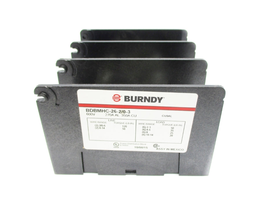 BURNDY BDBMHC-26-2/0-3 NSNP