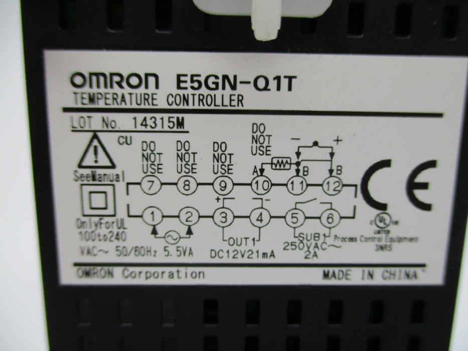 OMRON E5GN-Q1T NSNP