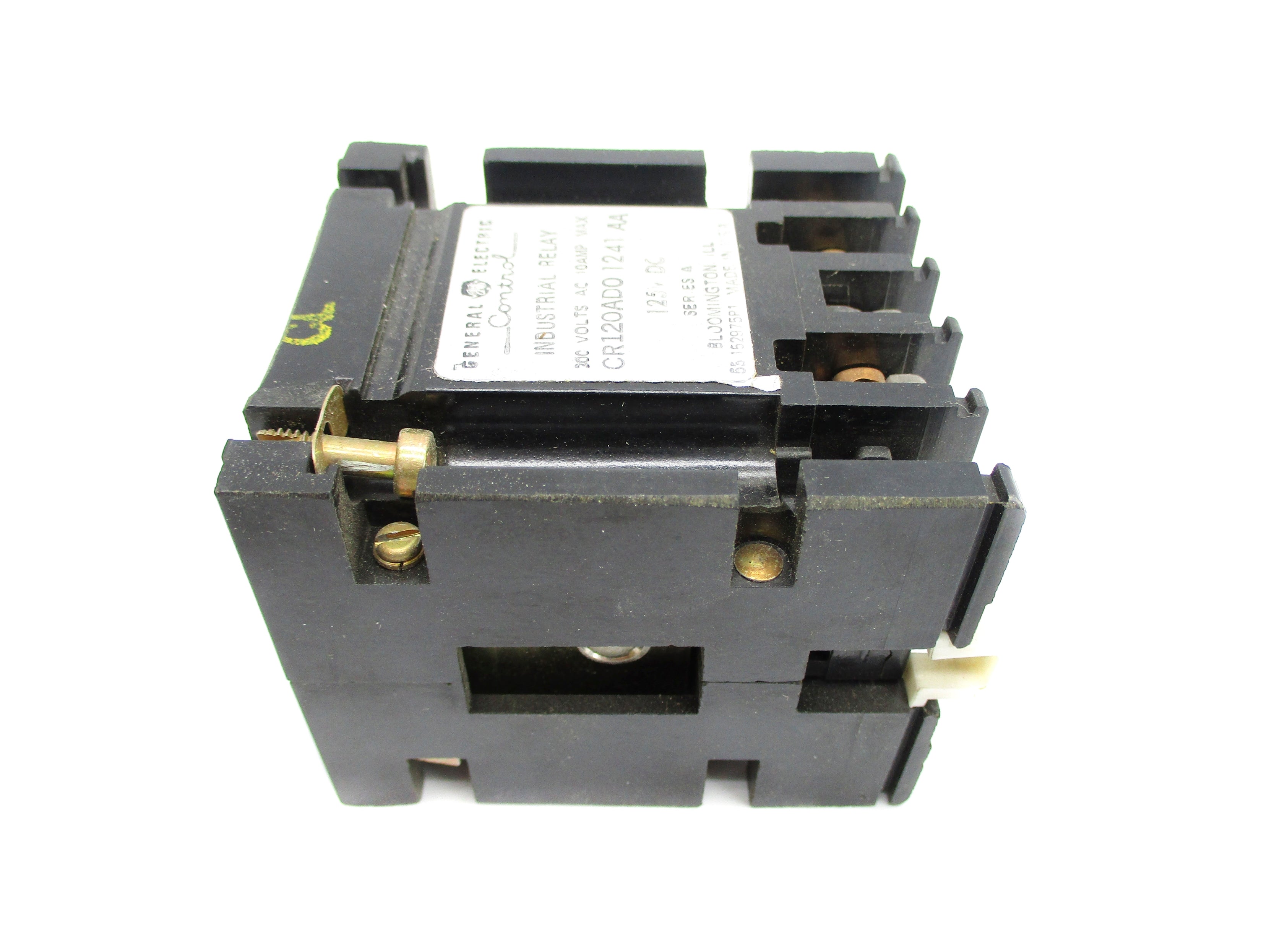GENERAL ELECTRIC CR120AD01241AA SER. A 125VDC 10A NSNP