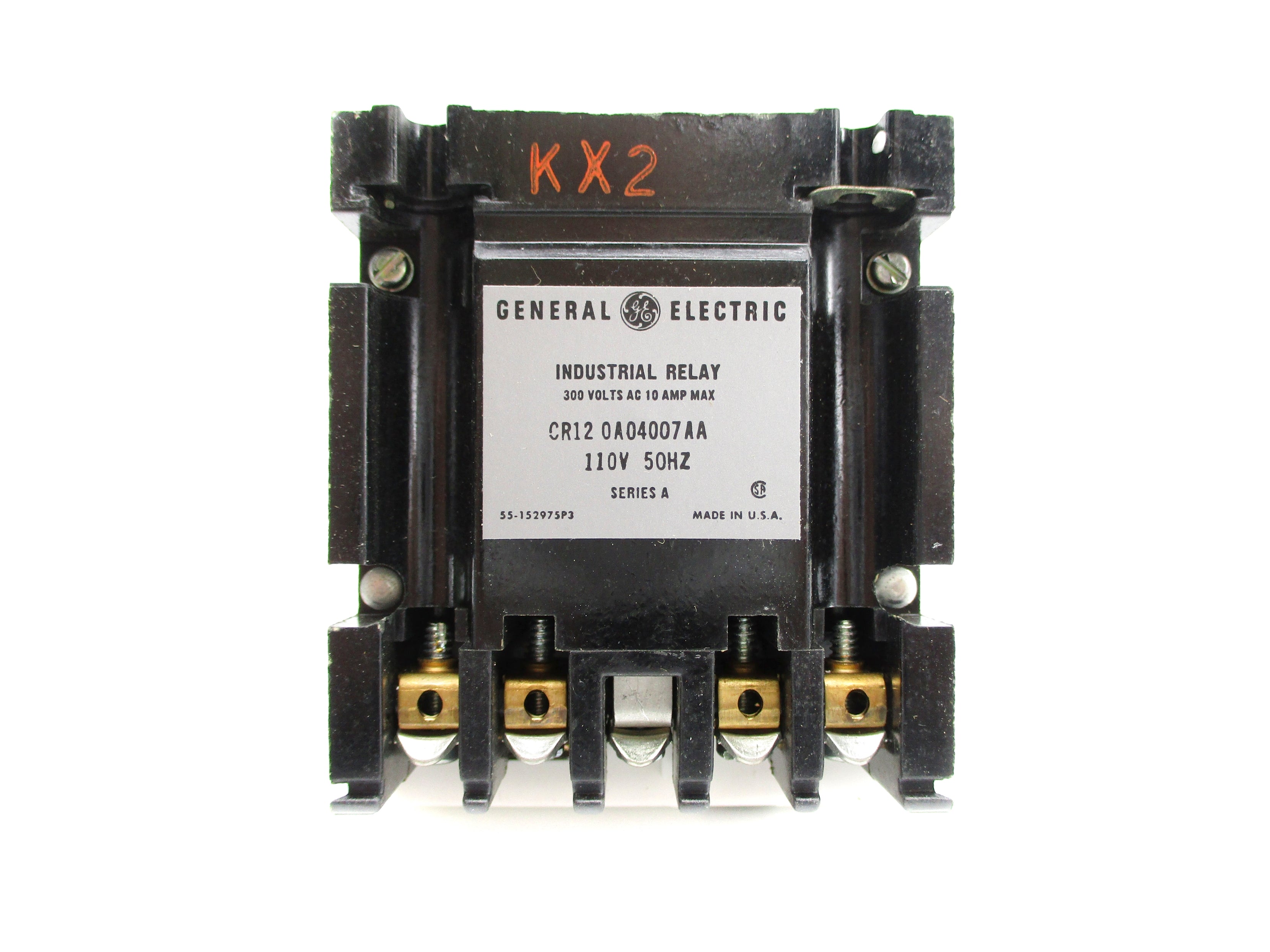 GENERAL ELECTRIC CR120A04007AA SER. A 110V 10A NSNP