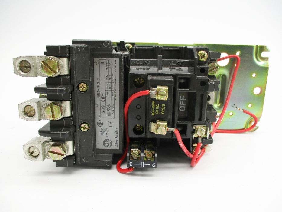 ALLEN BRADLEY 509-COB SER. B 460/480V (BR/WH) NSMP