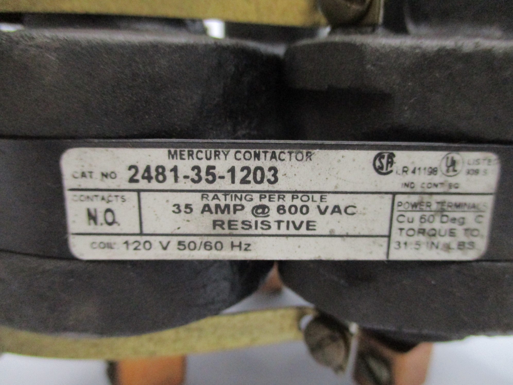 LOVE CONTROLS 2481-35-1203 120V UNMP