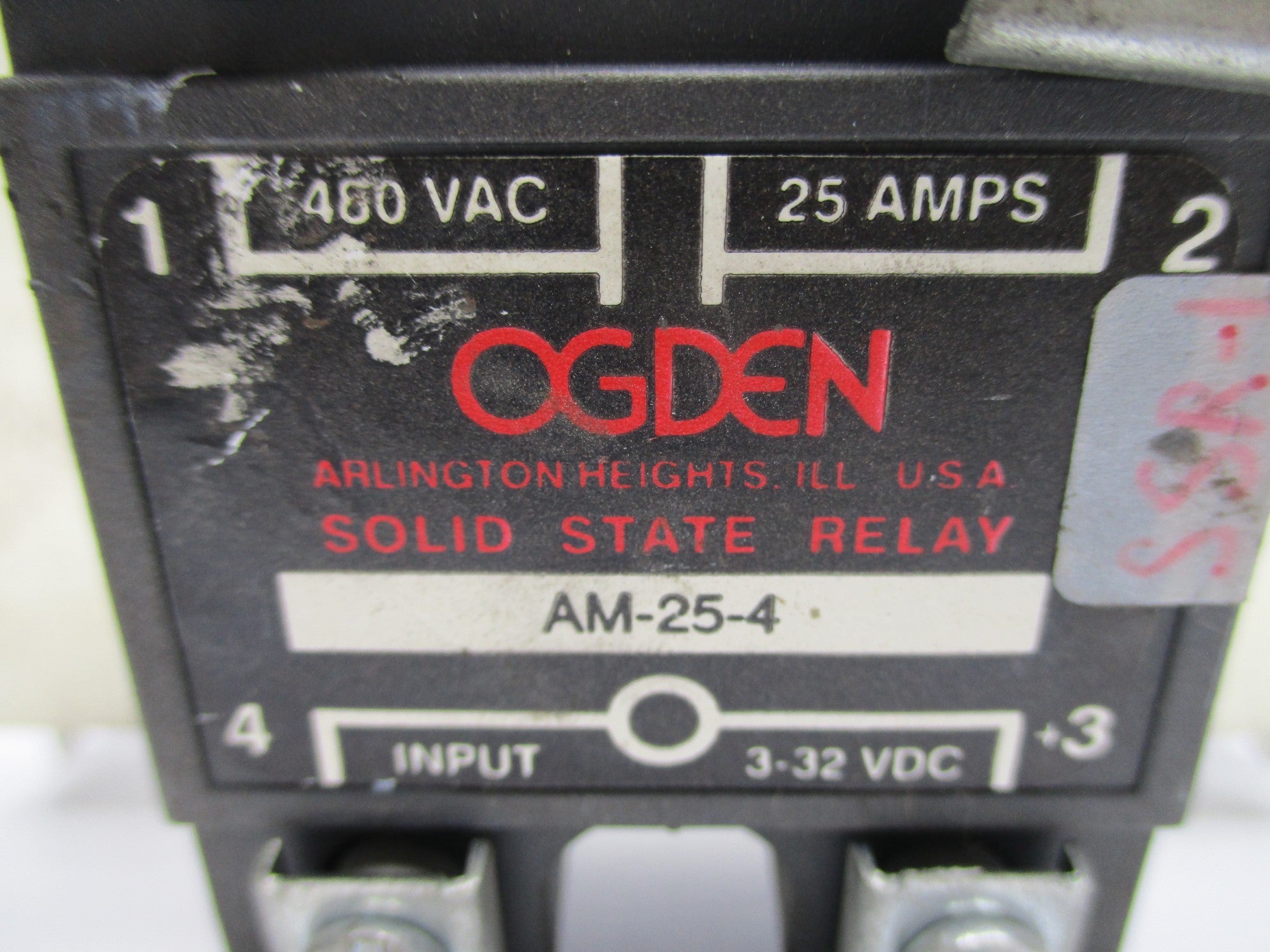 OGDEN AM-25-4 480VAC 25A UNMP