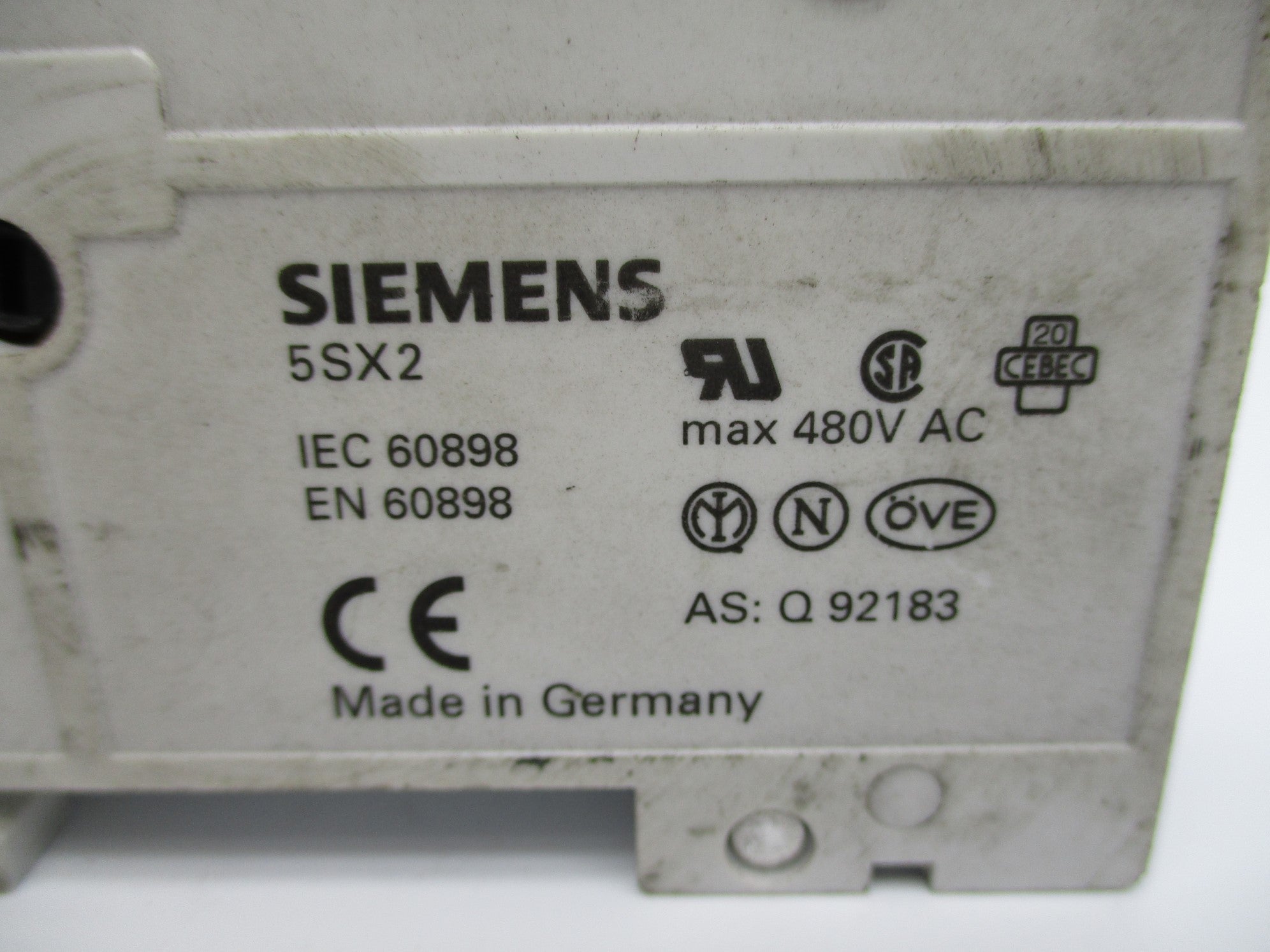 SIEMENS 5SX2 10A 400V UNMP