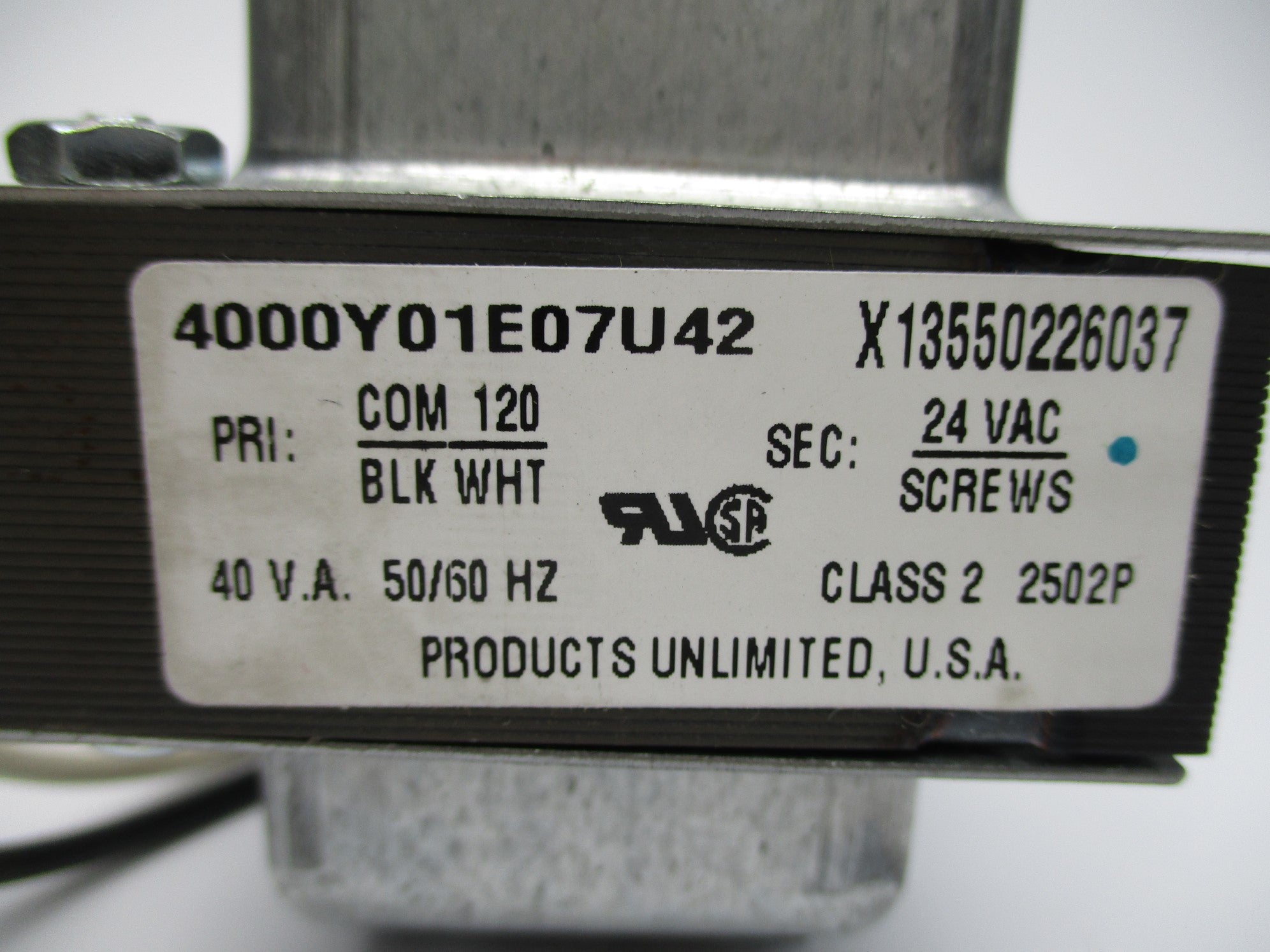 PRODUCTS UNLIMITED 4000Y01E07U42 40VA NSNP