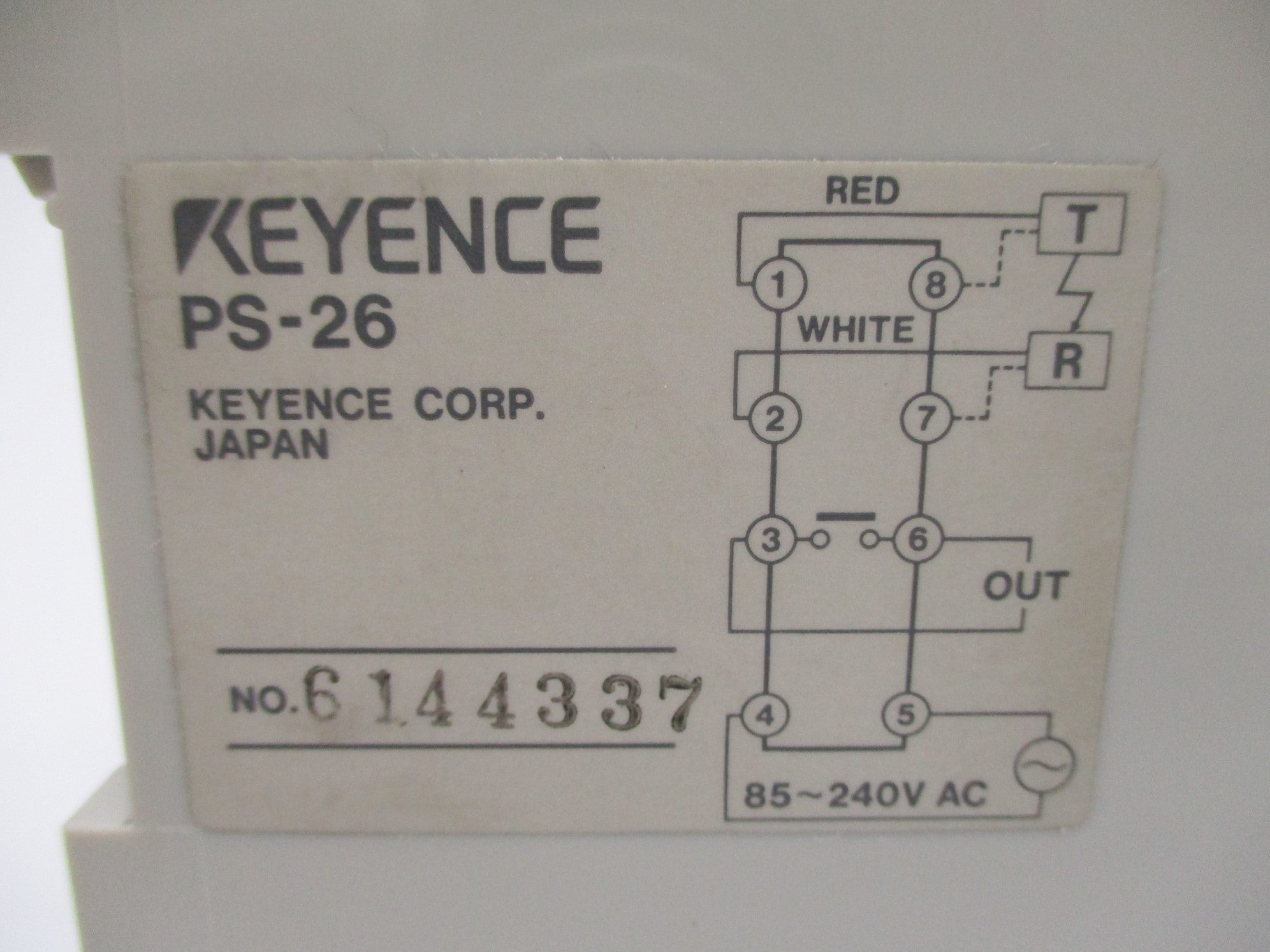 KEYENCE PS-26 NSNP