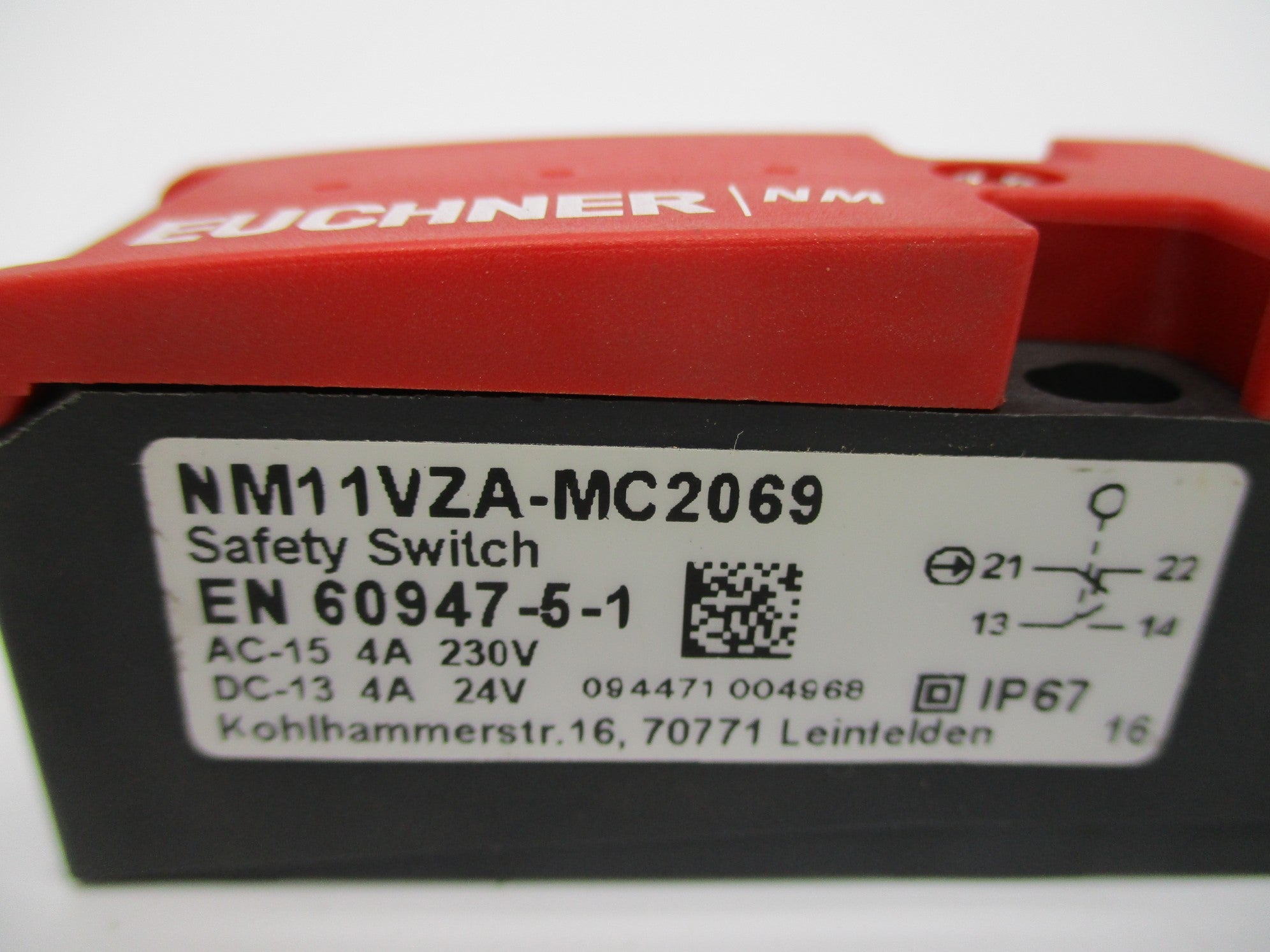 EUCHNER NM11VZA-MC2069 NSNP