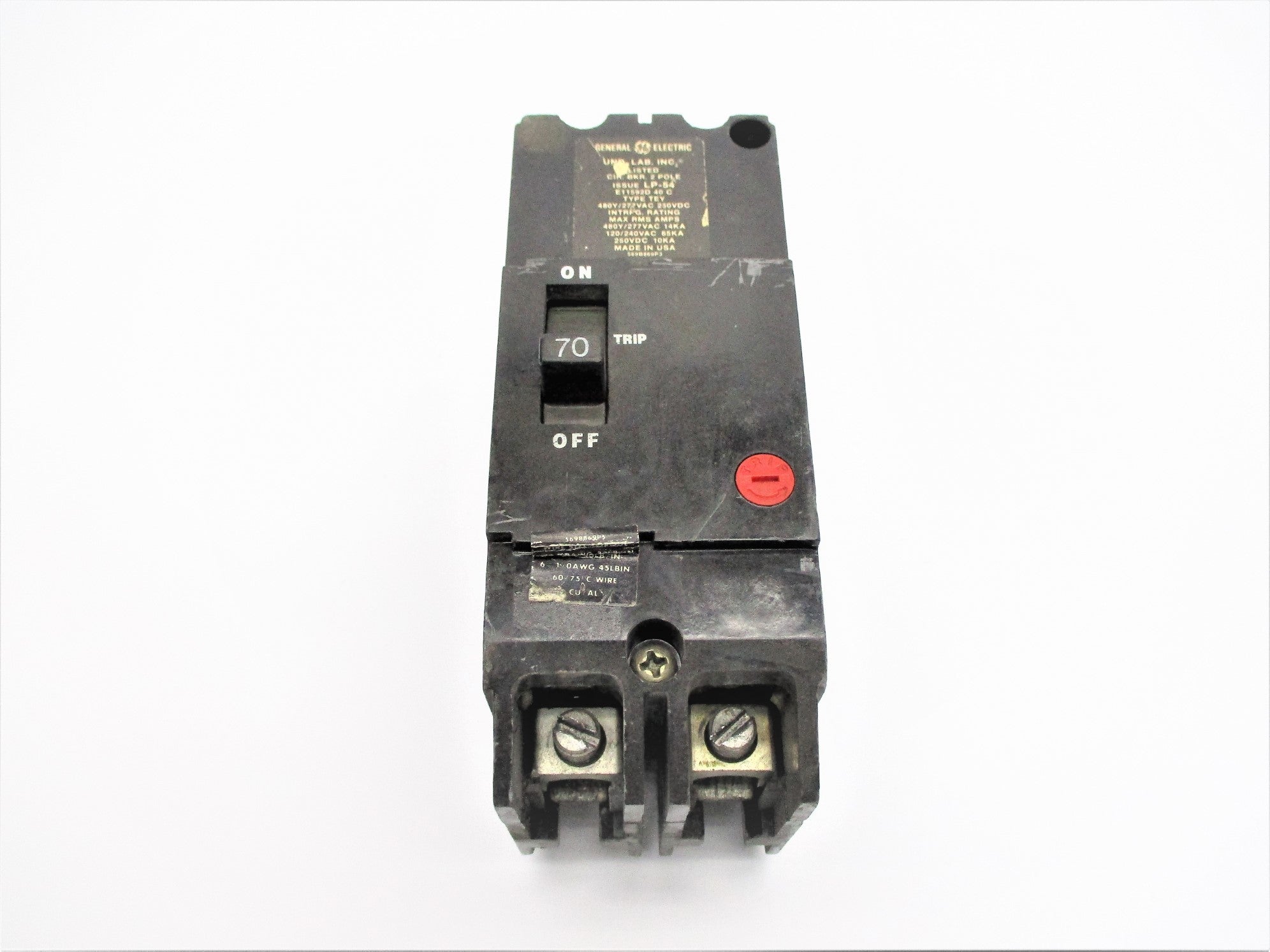 GENERAL ELECTRIC TEY270 70A 120/240VAC UNMP