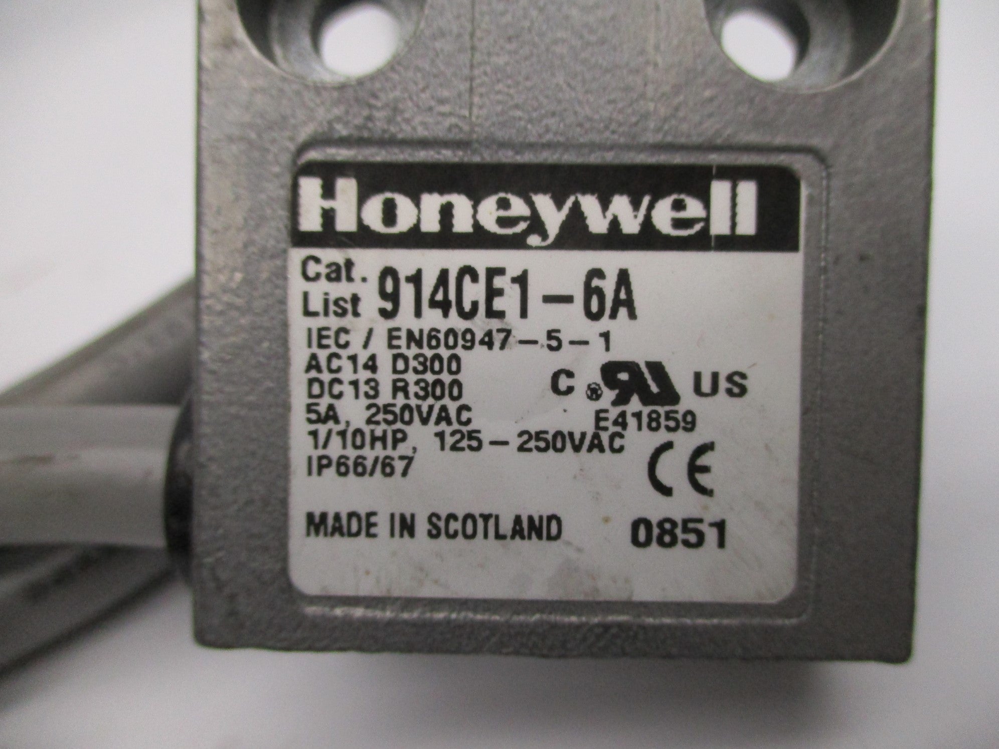 HONEYWELL 914CE1-6A UNMP
