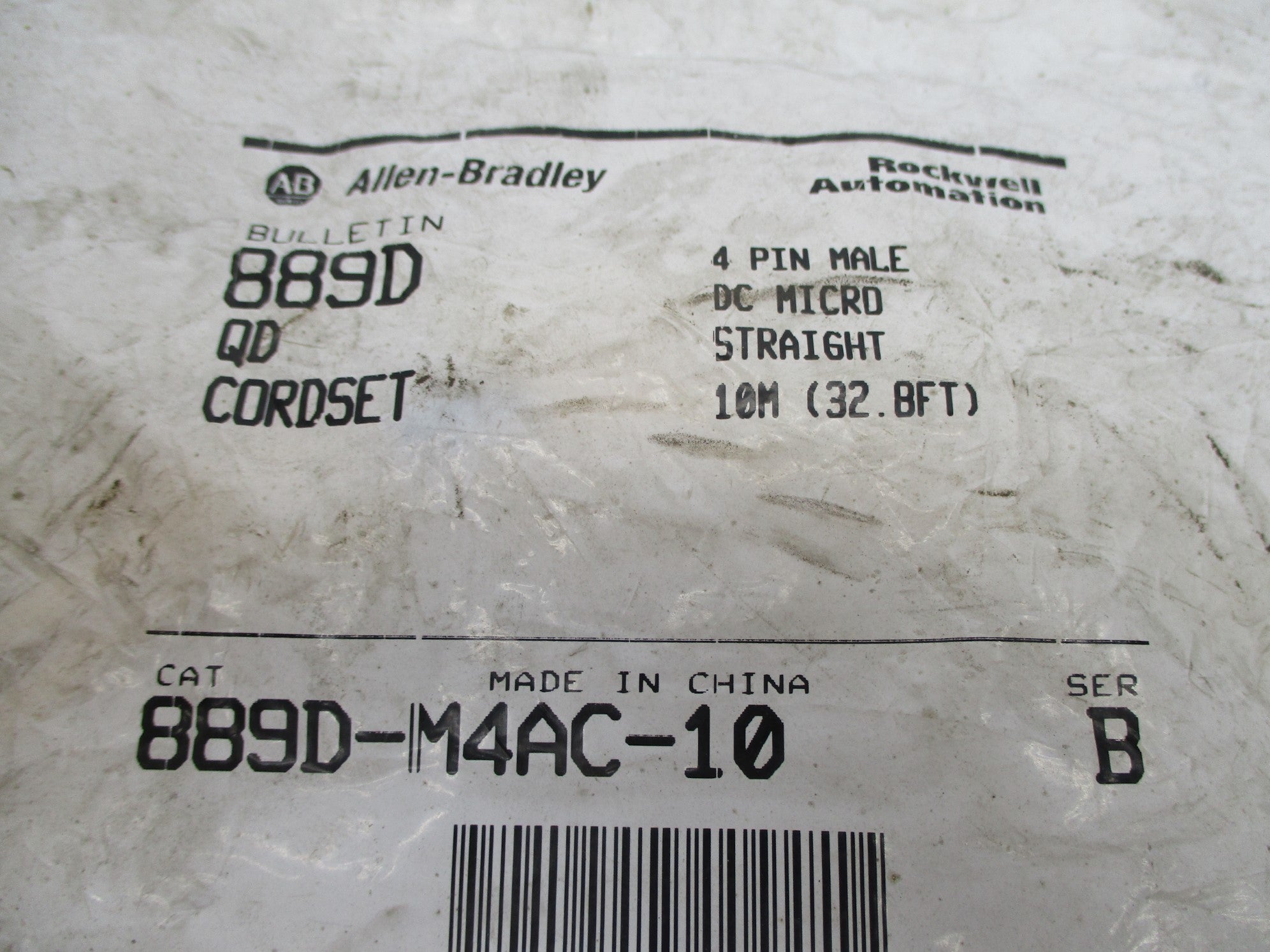 ALLEN BRADLEY 889D-M4AC-10 SER. B NSMP