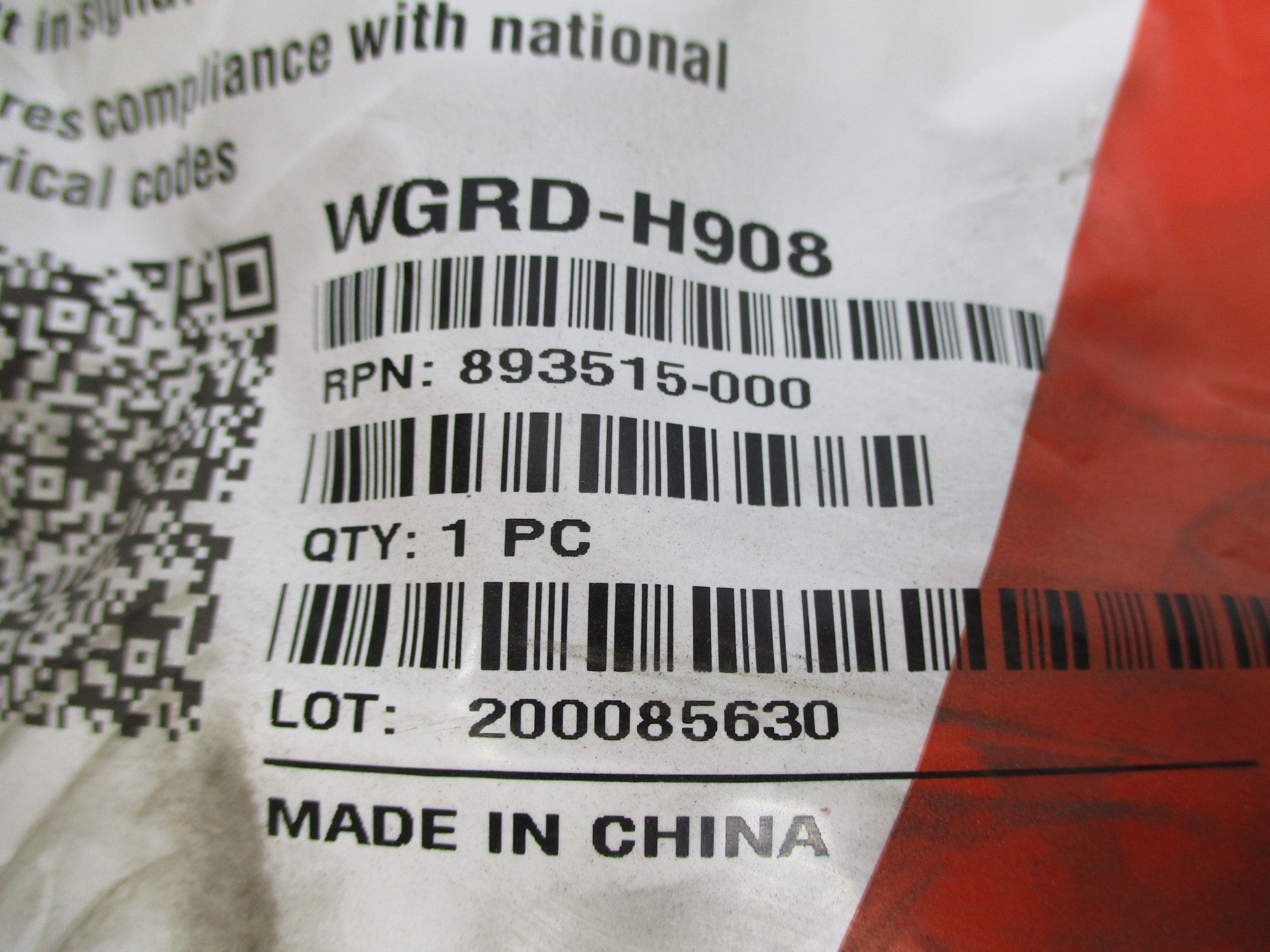 RAYCHEM WGRD-H908 NSMP
