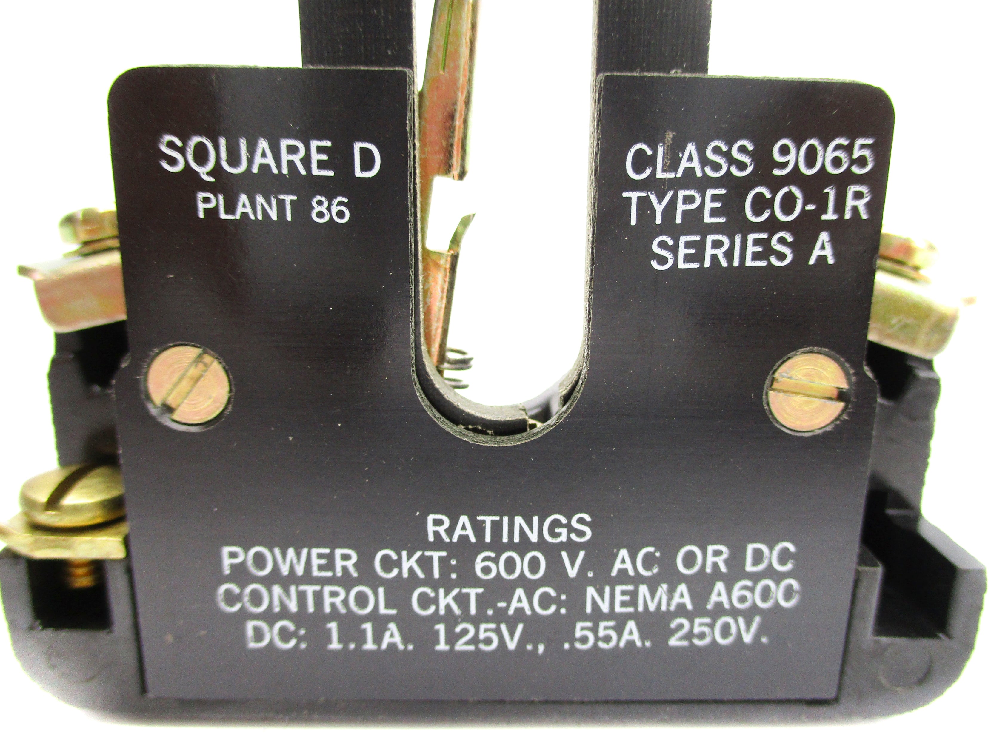 SQUARE D 9065CO1R SER. A 600VAC/DC 25A NSNP