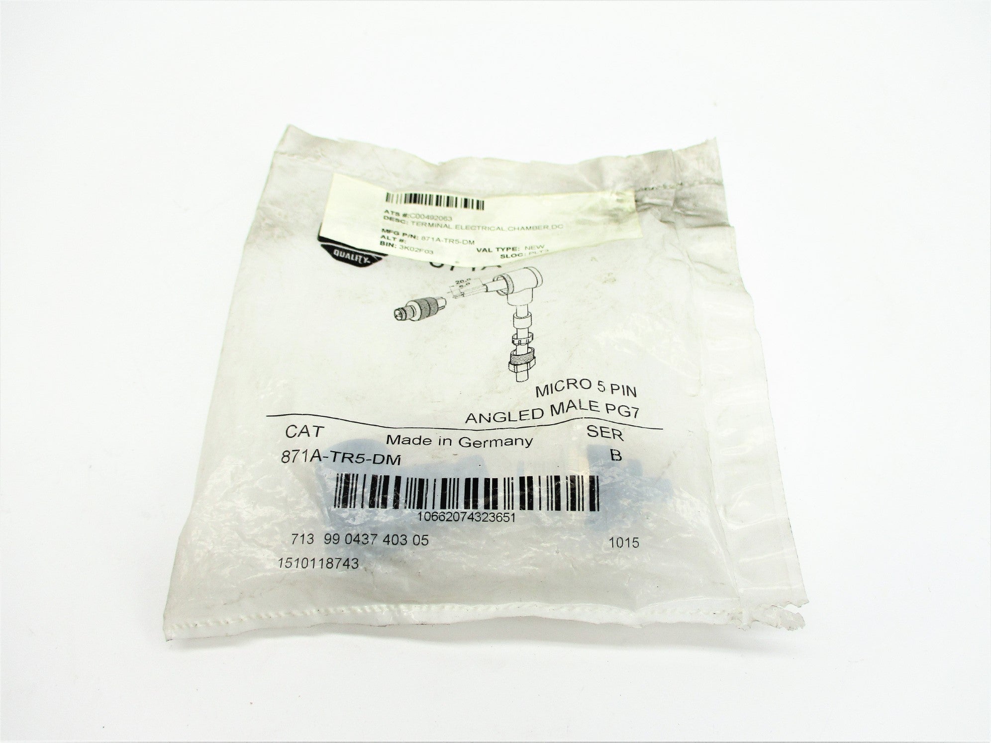 INDUSTRIAL SPARE PART 871A-TR5-DM SER. B NSMP