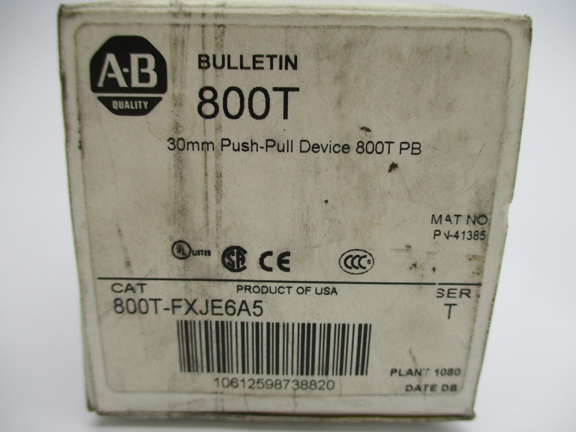 INDUSTRIAL SPARE PART 800T-FXJE6A5 SER. T (WH) NSMP