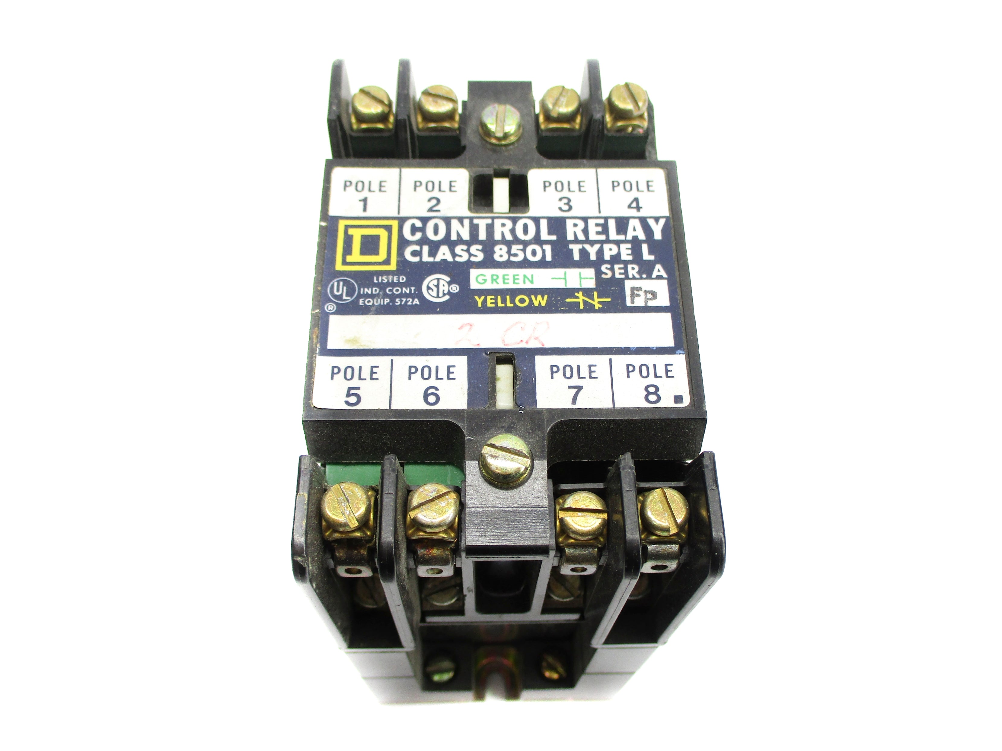 SQUARE D 8501LO80V02 SER. A 110-120V NSNP