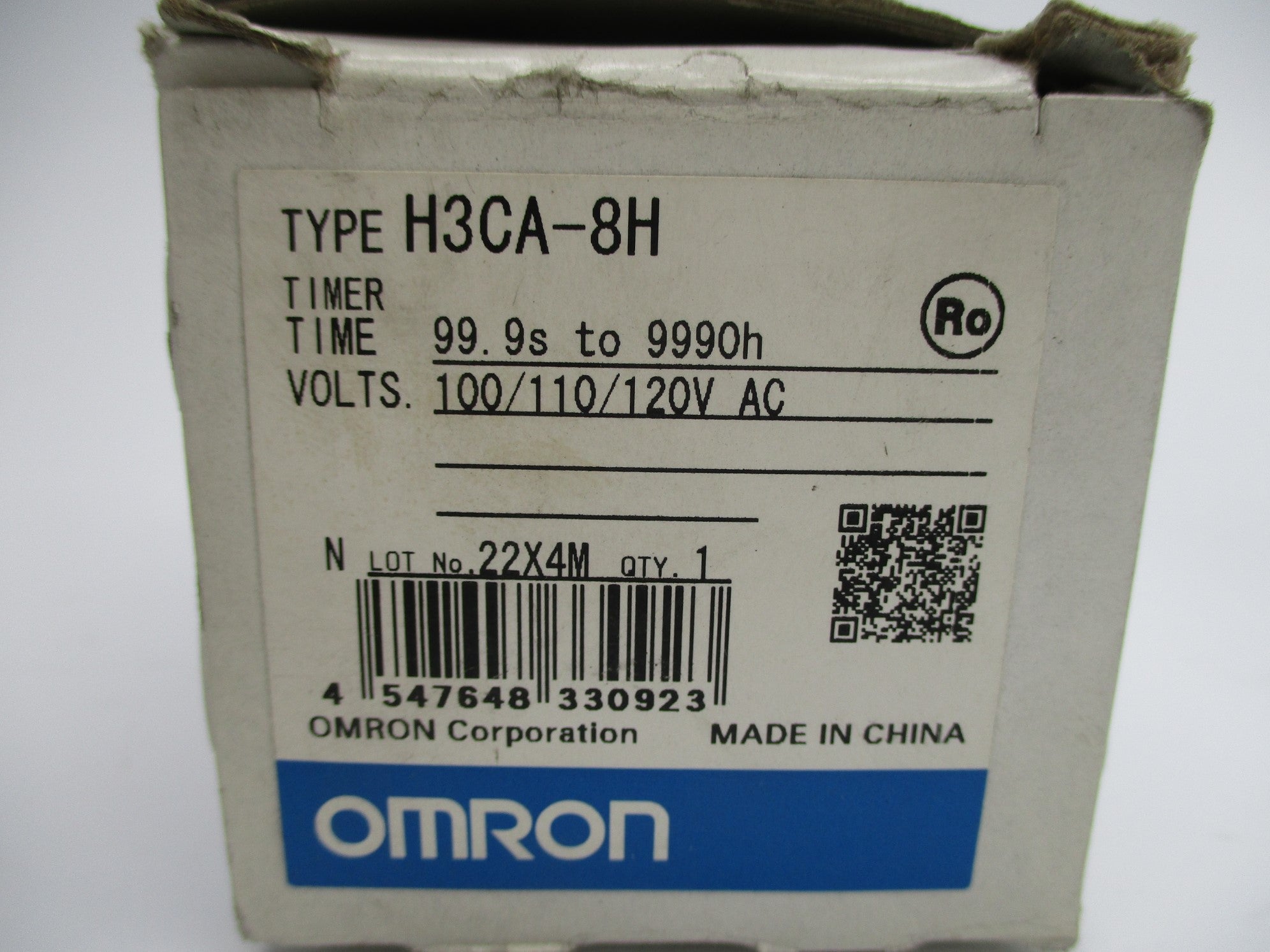 OMRON H3CA-8H 100/110/120VAC 3A 99.9S-9990H NSMP