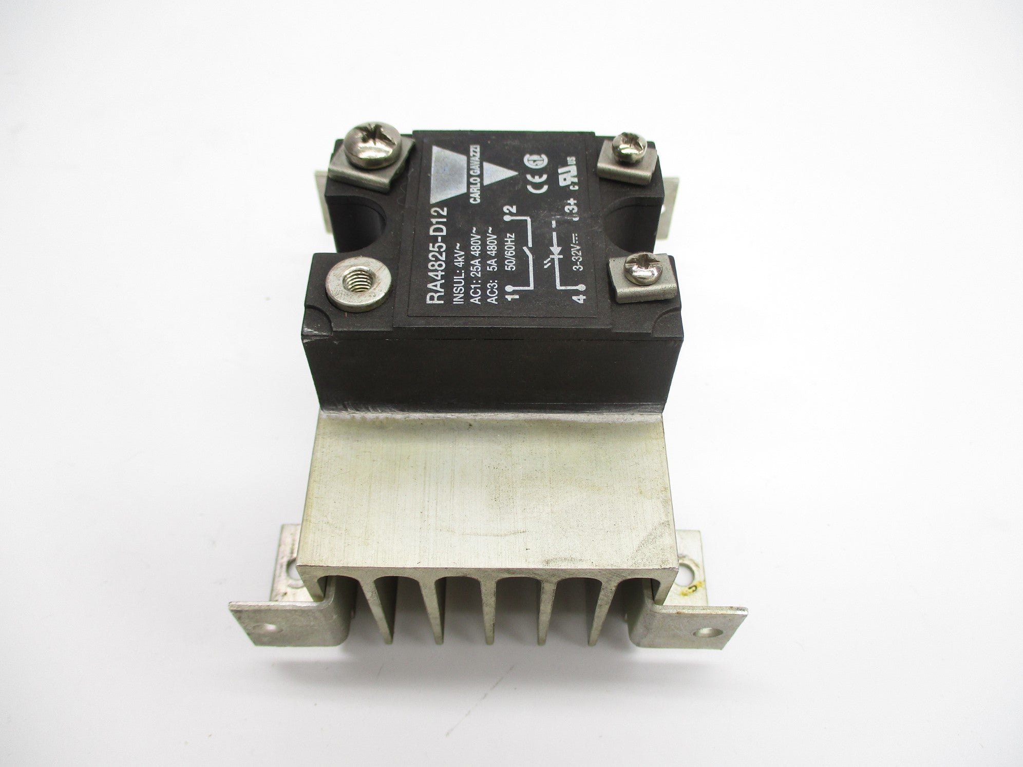 CARLO GAVAZZI RA4825-D12 3-32V 25A 480V UNMP