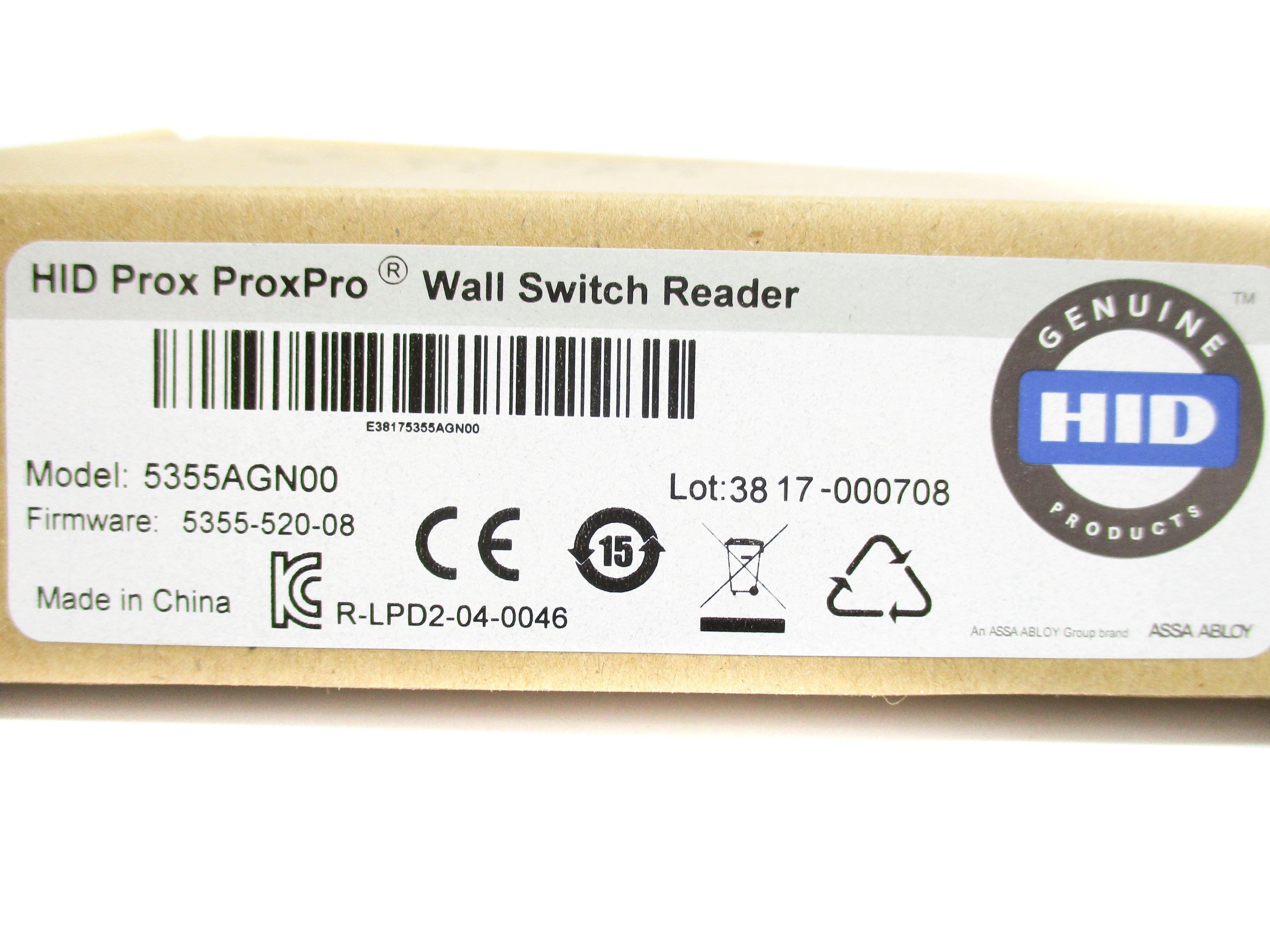 HID 5355AGN00 NSMP