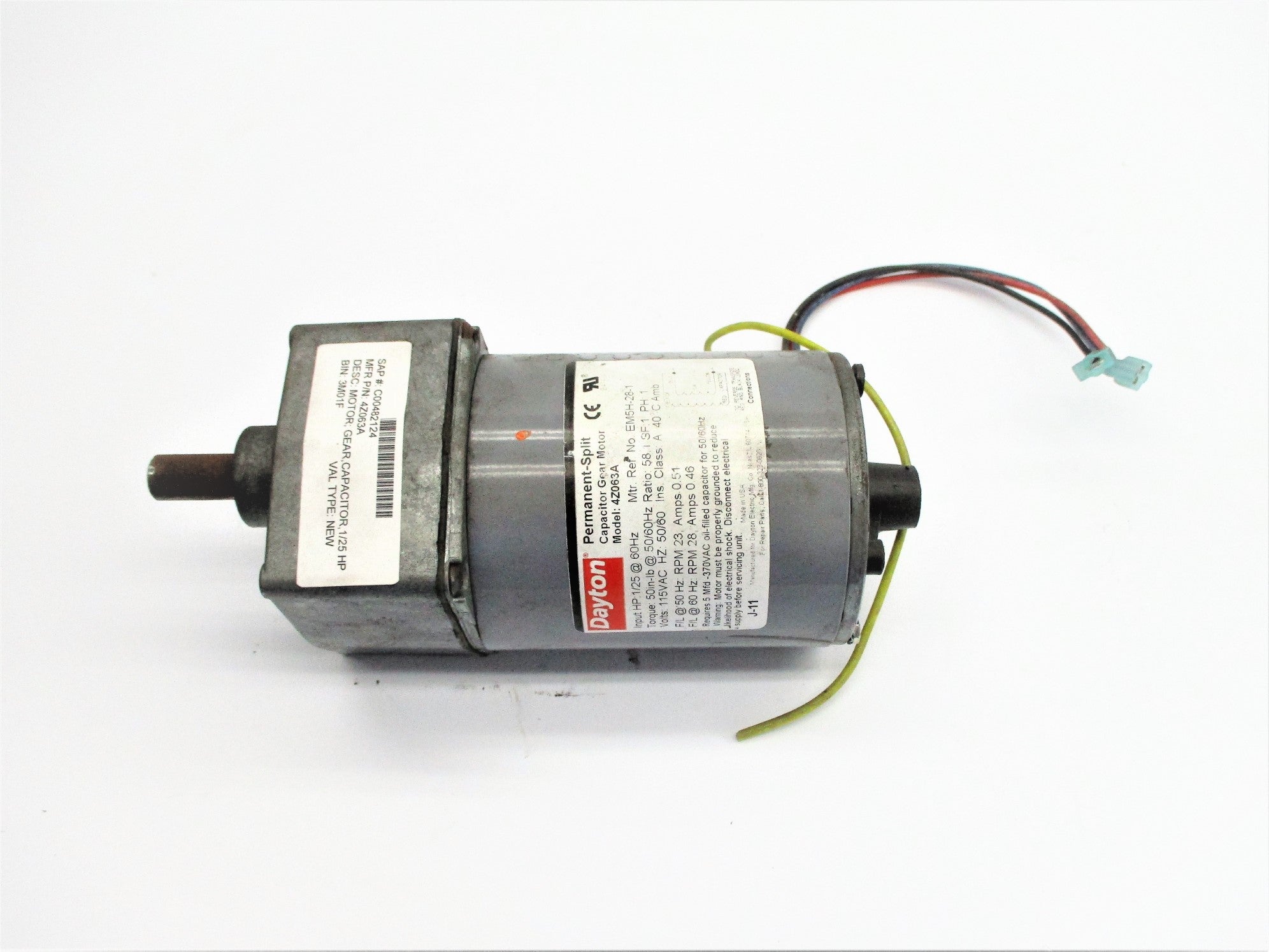 DAYTON 4Z063A UNMP