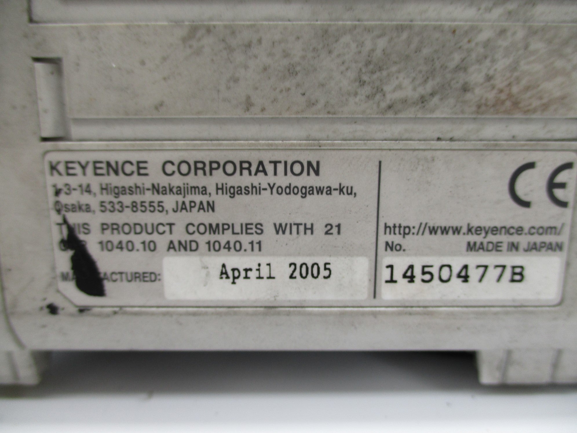KEYENCE LK-G3001P UNMP