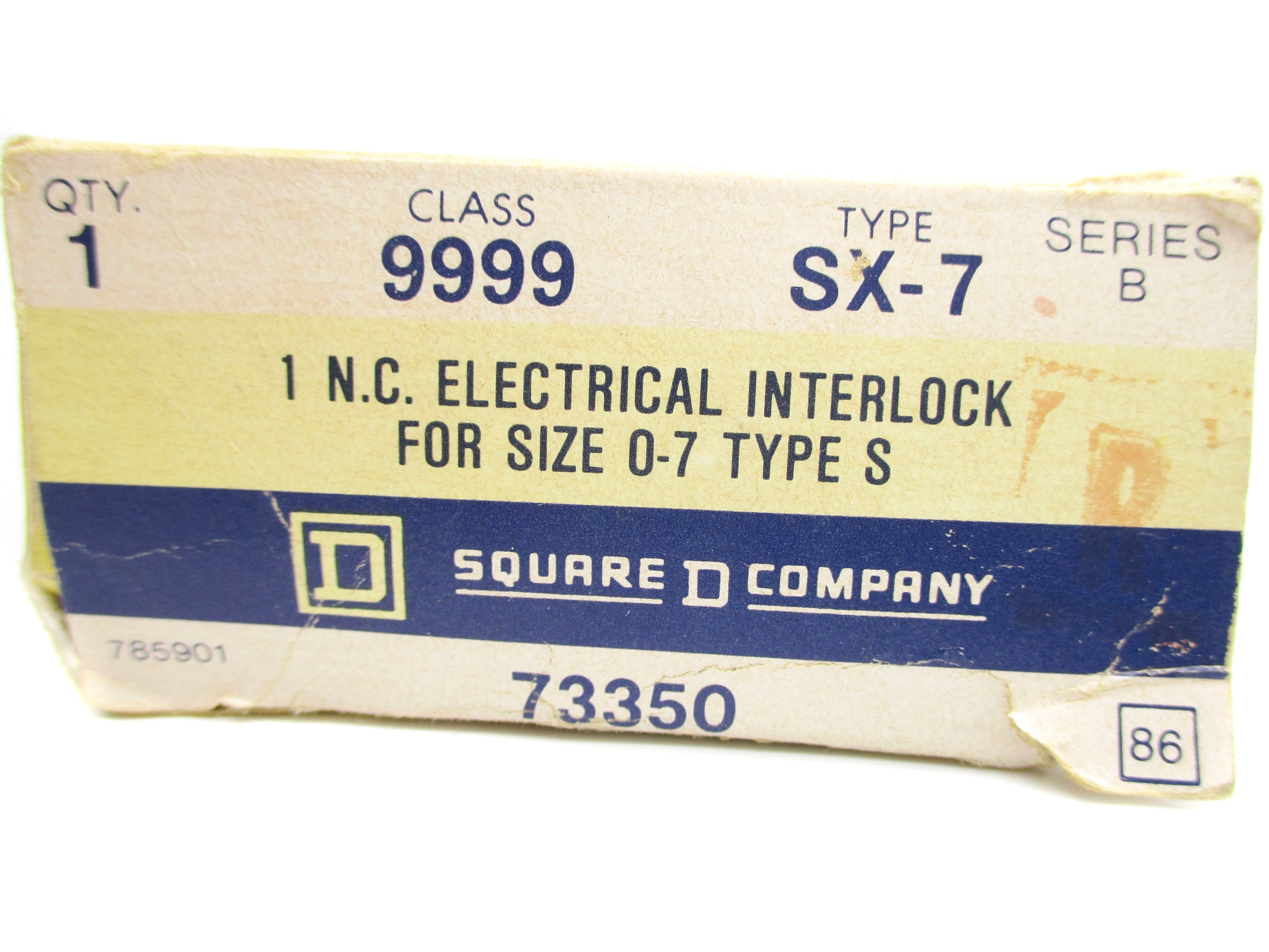 SQUARE D 9999SX7 SER. B (AS PICTURED) NSMP