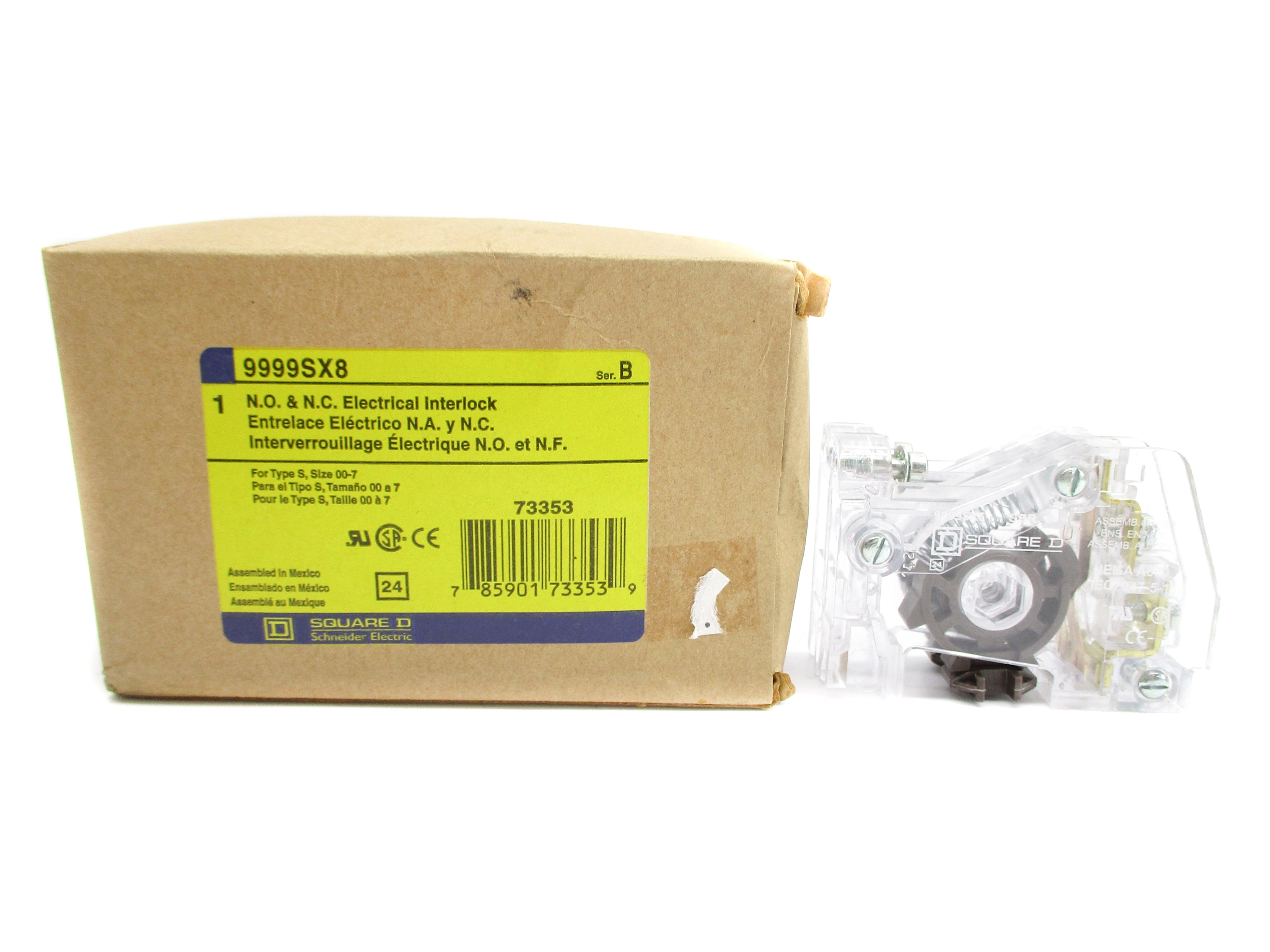SQUARE D 9999SX8 SER. B (AS PICTURED) NSMP