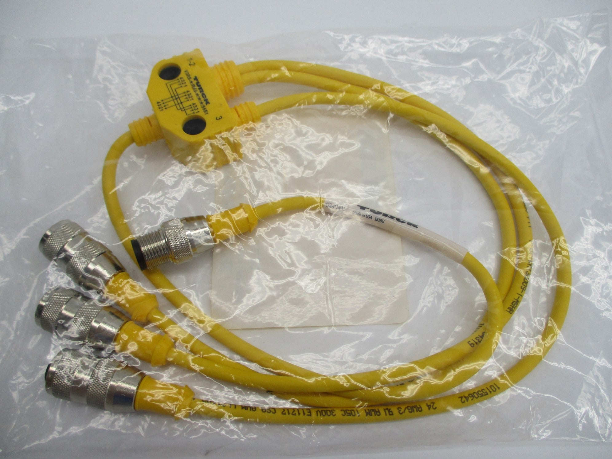 TURCK V3RS-0.3/RK4-0.3/0.3/0.3/S651 U2-02435 NSMP