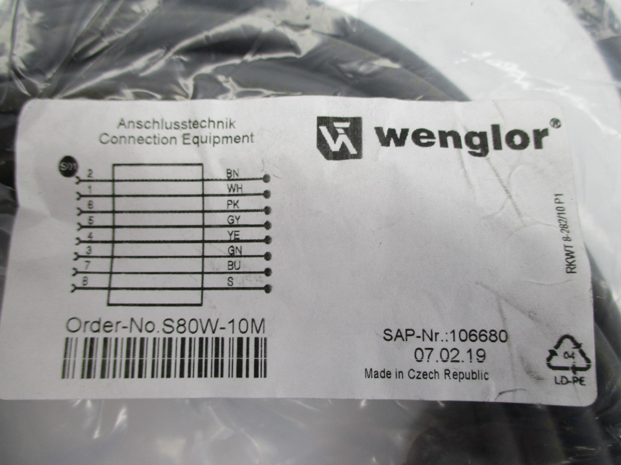 WENGLOR S80W-10M NSMP
