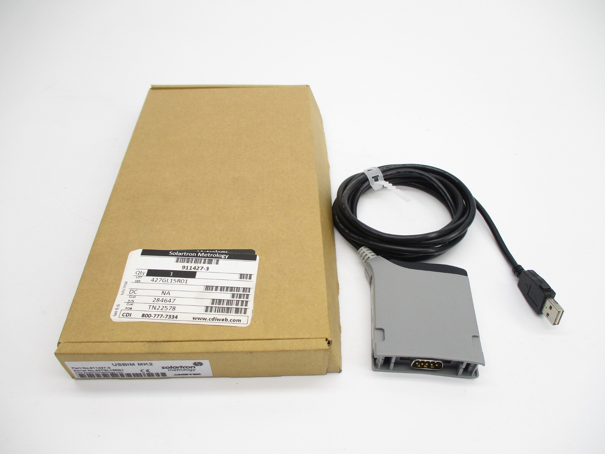 SOLARTRON METROLOGY 911427-3 USBIM-MK2 NSMP