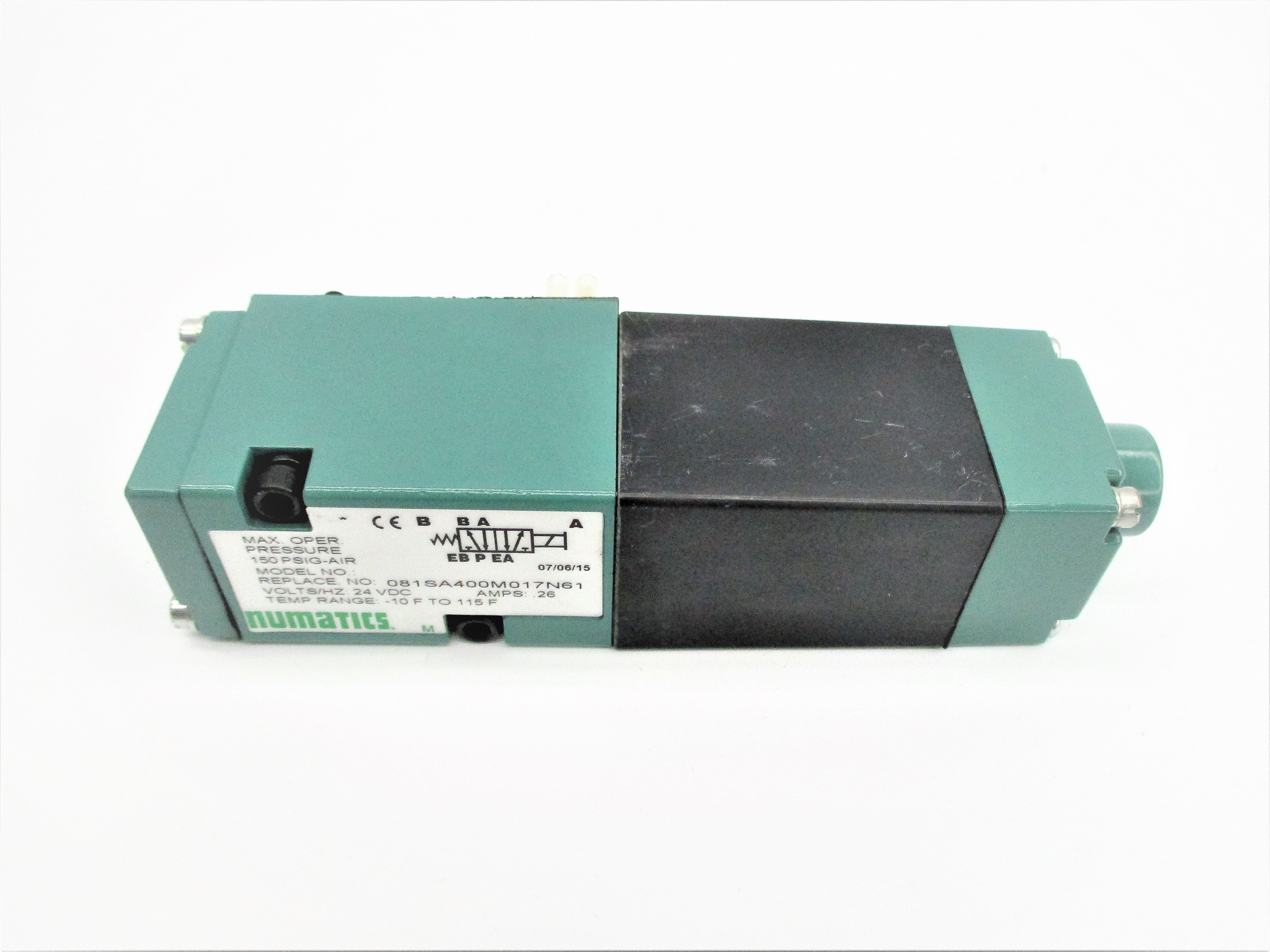 NUMATICS 081SA400M017N61 150PSIG 24VDC NSNP
