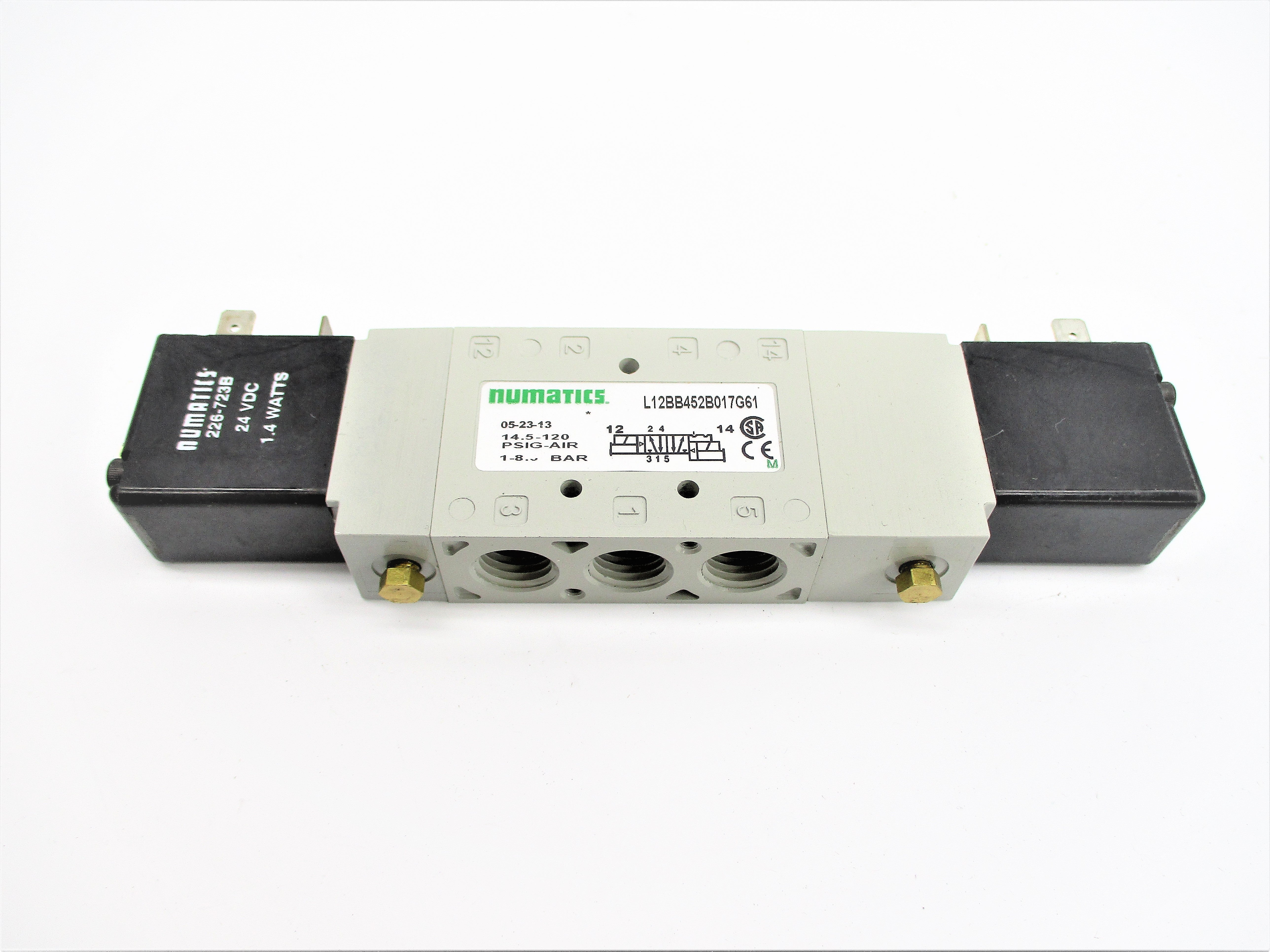 NUMATICS L12BB452B017G61 14.5-120PSIG 24VDC NSNP