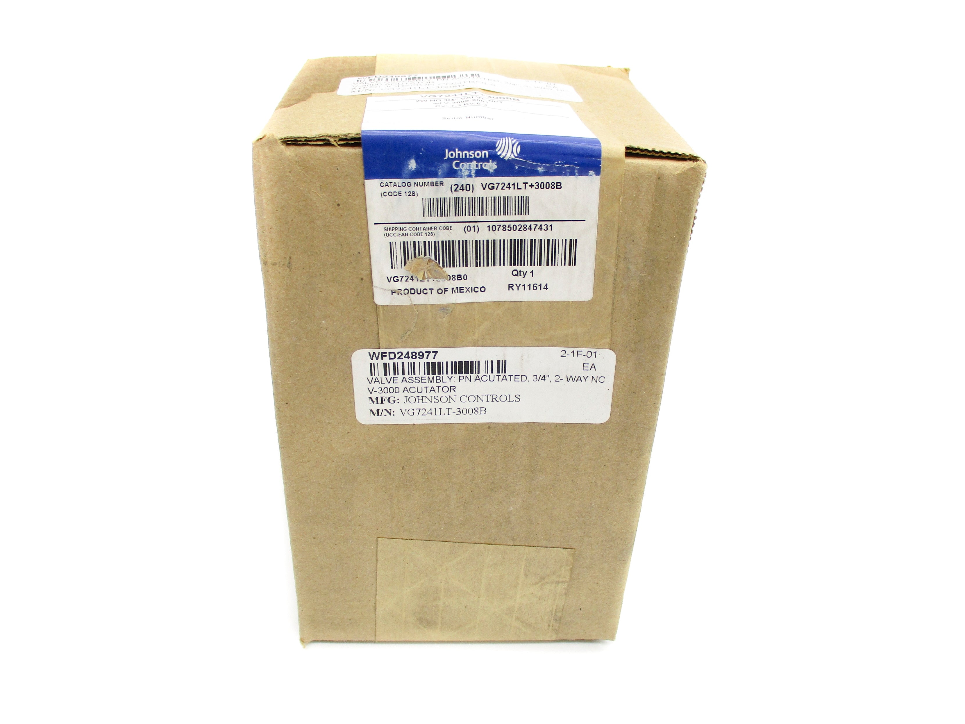 JOHNSON CONTROLS VG7241LT+3008B NSFS