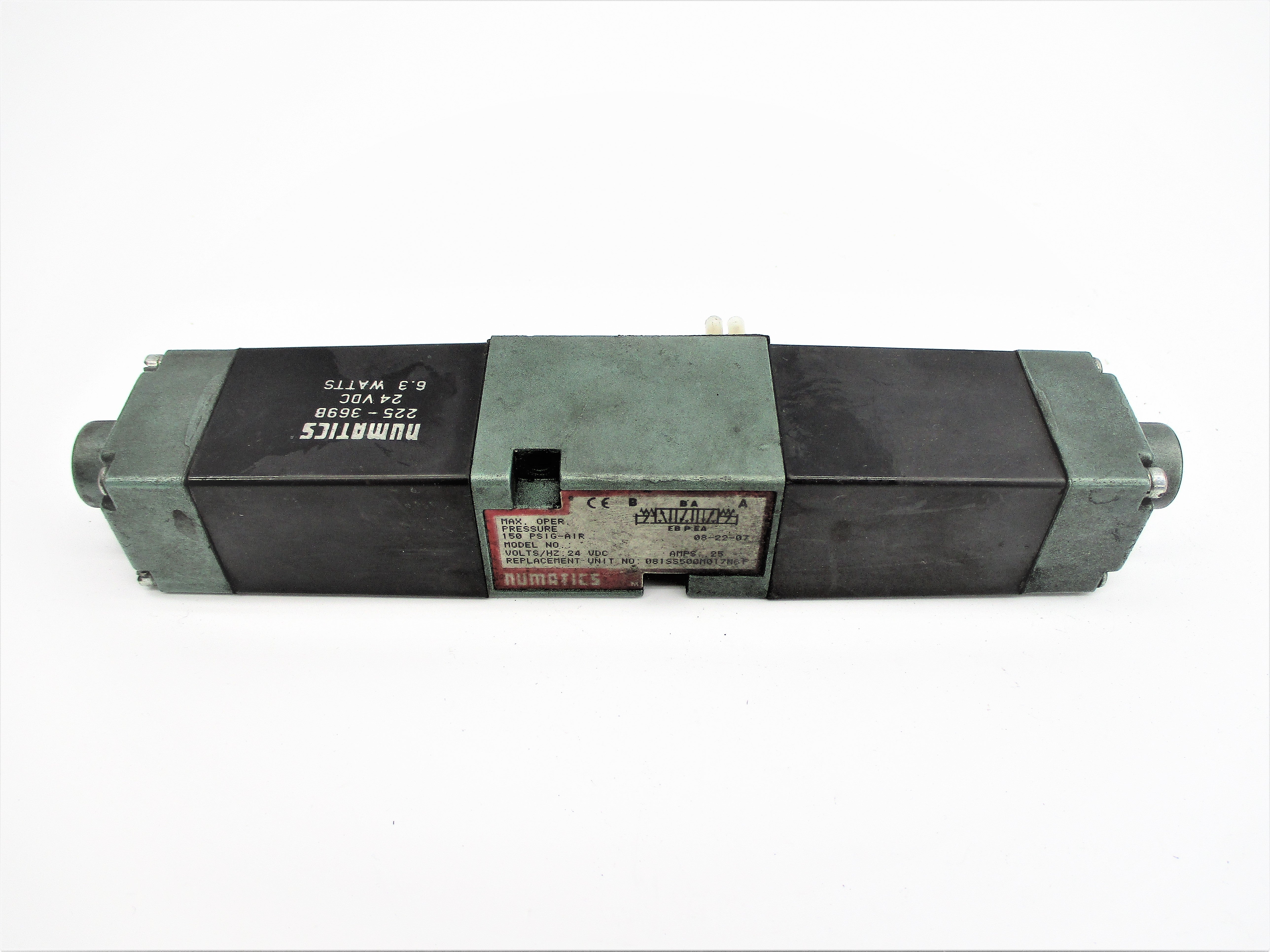 NUMATICS 081SS500M017N61 150PSIG 24VDC UNMP