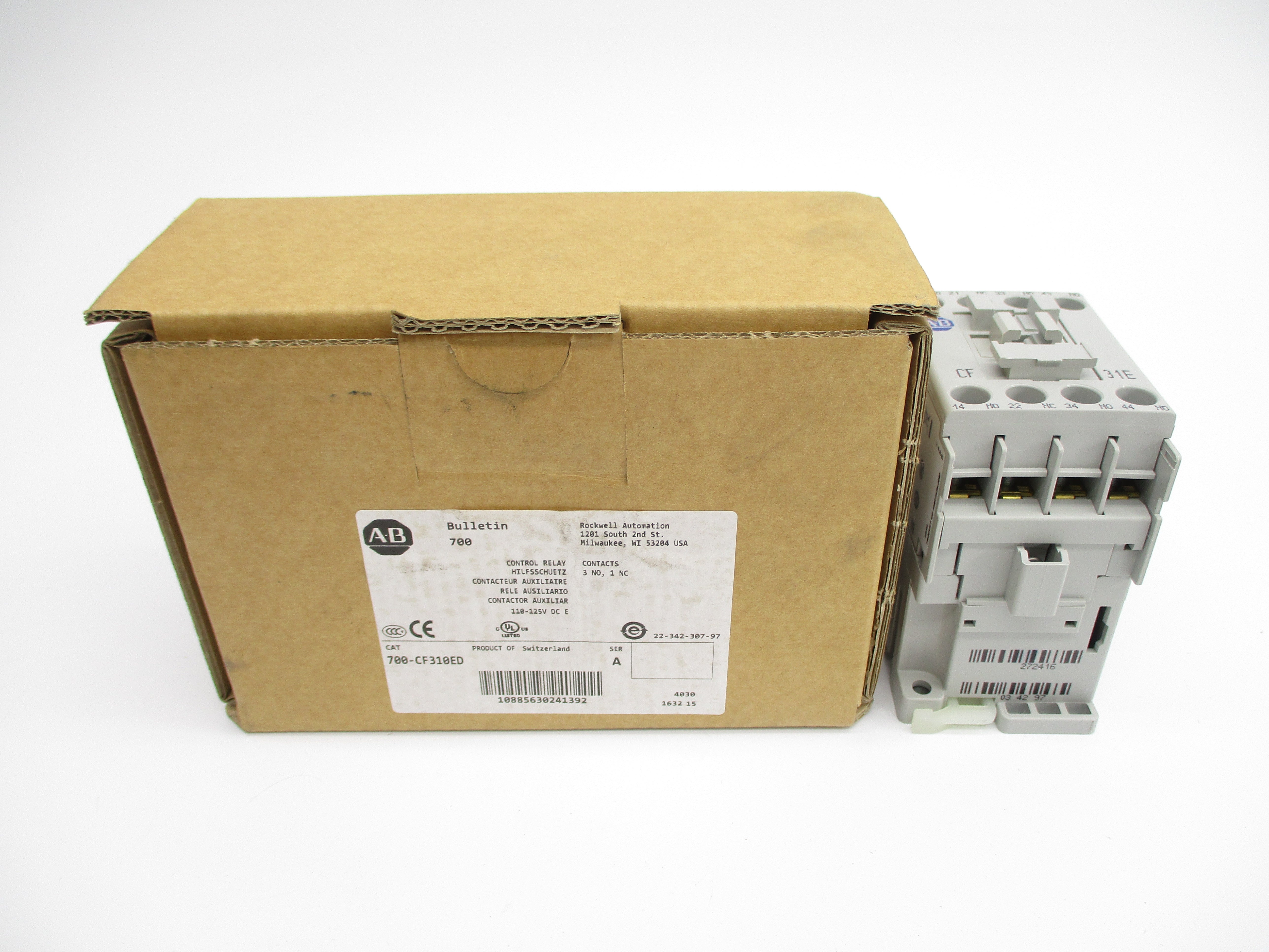 INDUSTRIAL SPARE PART 700-CF310ED SER. A 110/125VDC (BR/WH) NSMP