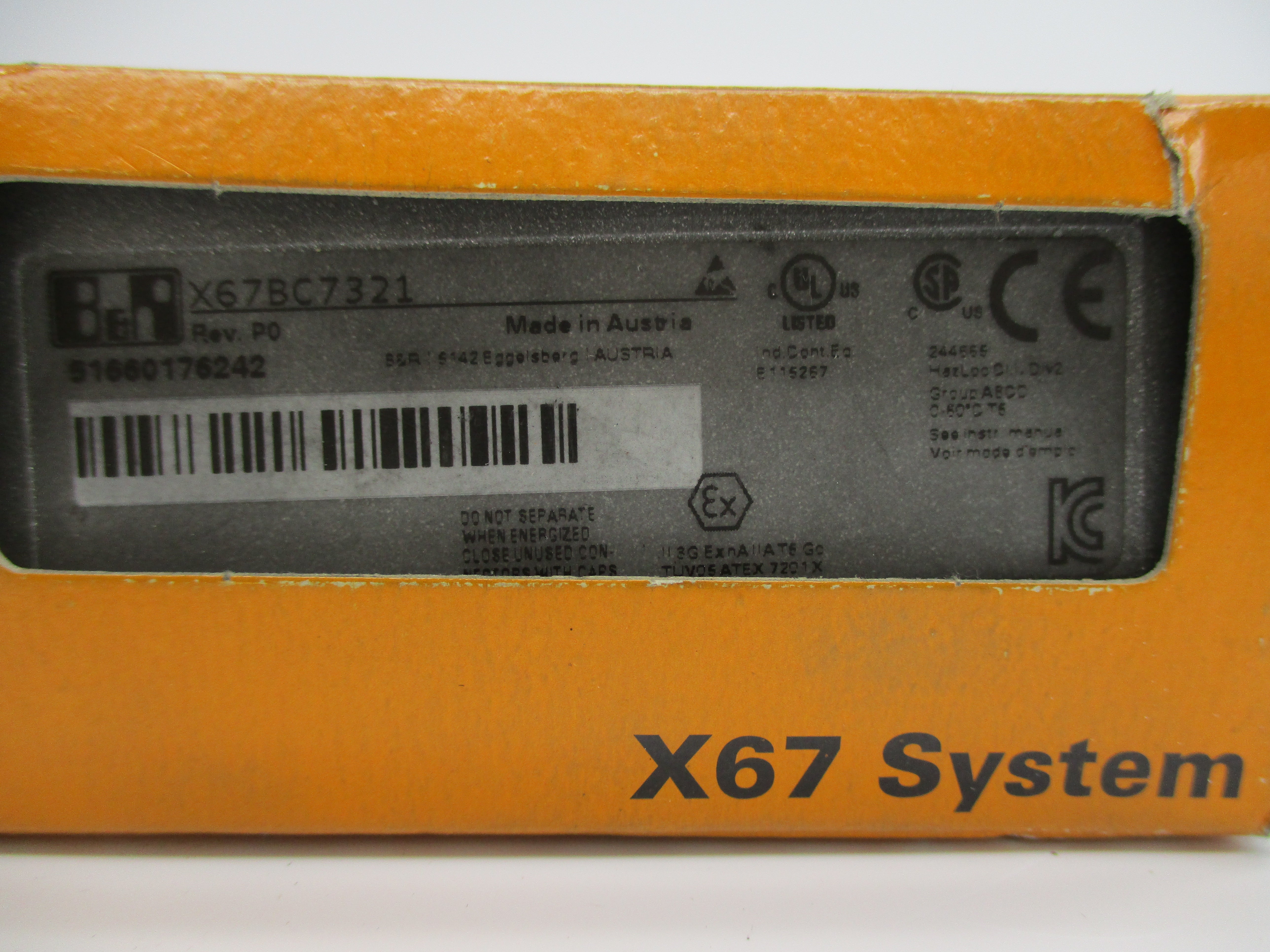 BR AUTOMATION X67BC7321 NSMP