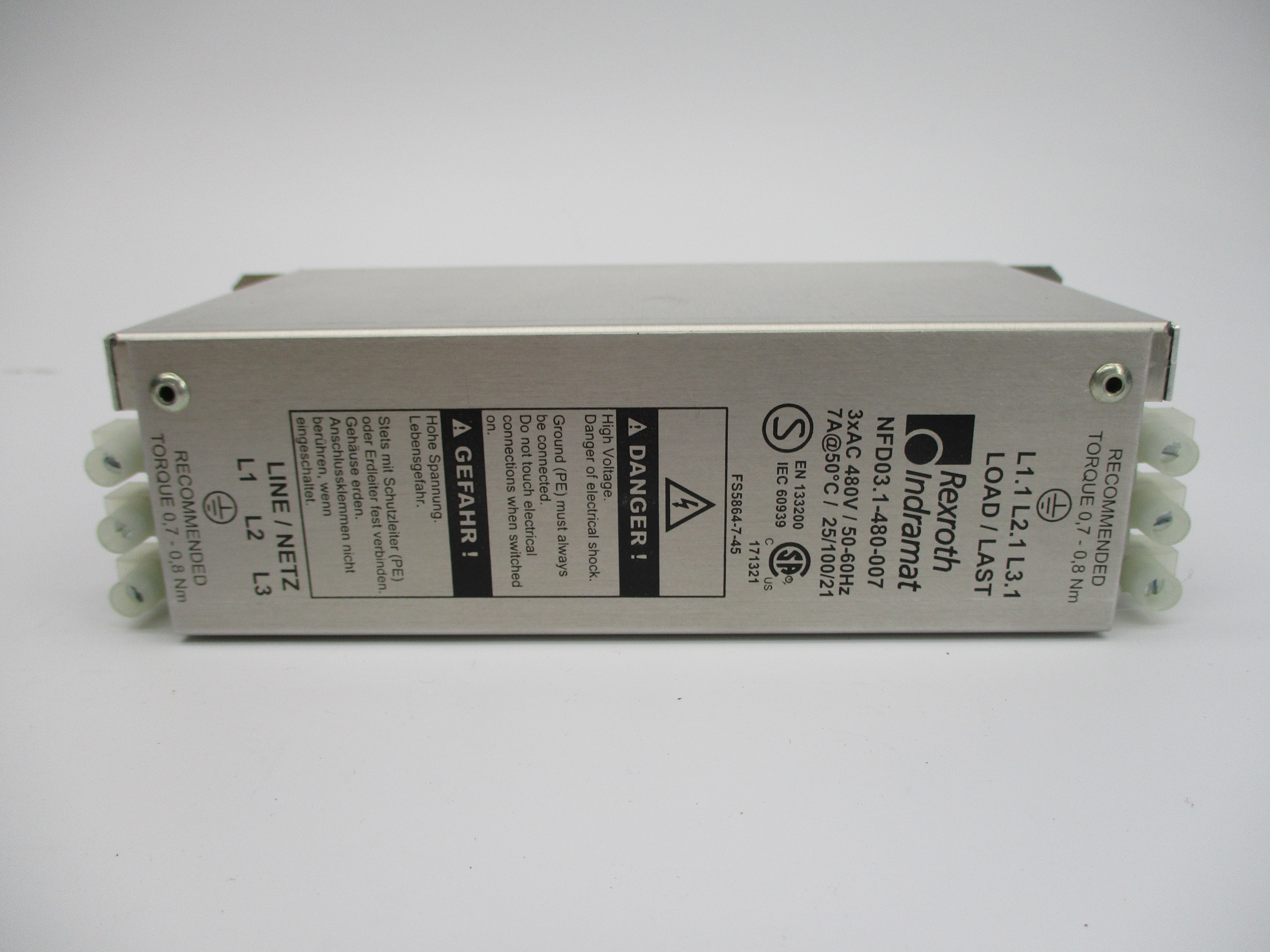 REXROTH INDRAMAT NFD03.1-480-007 NSMP