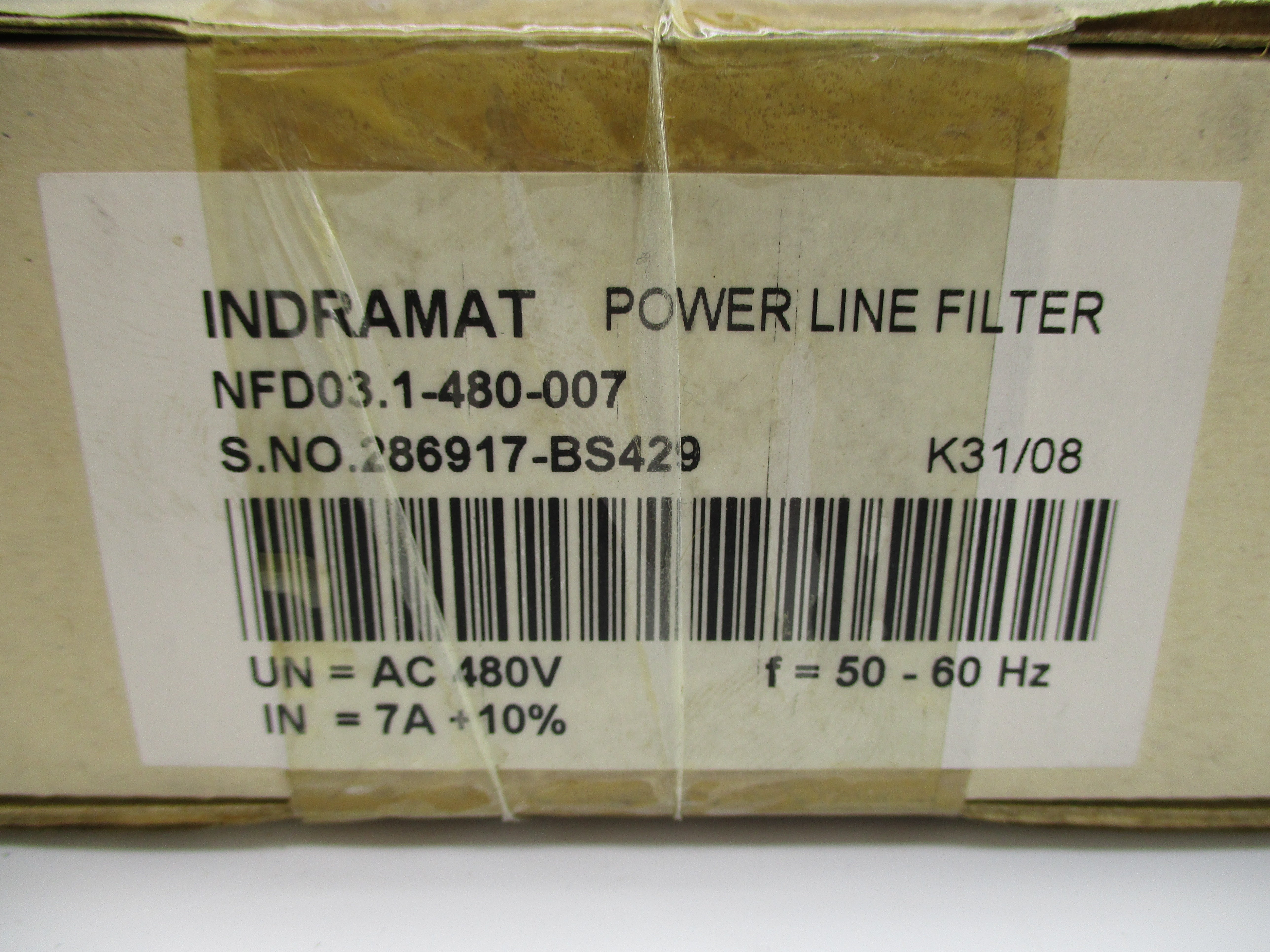 REXROTH INDRAMAT NFD03.1-480-007 NSMP
