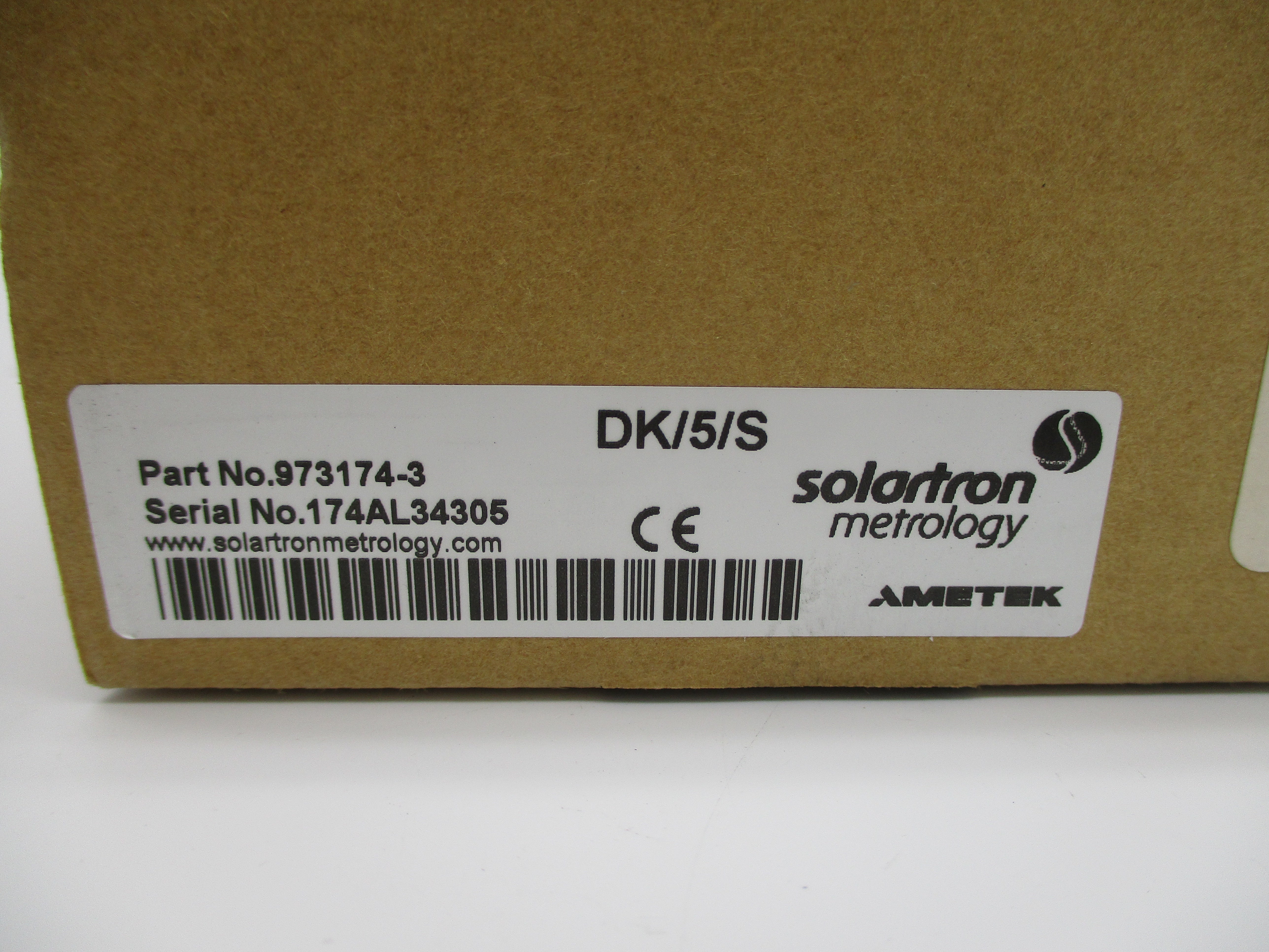 SOLARTRON METROLOGY 973174-3 DK/5/S NSMP